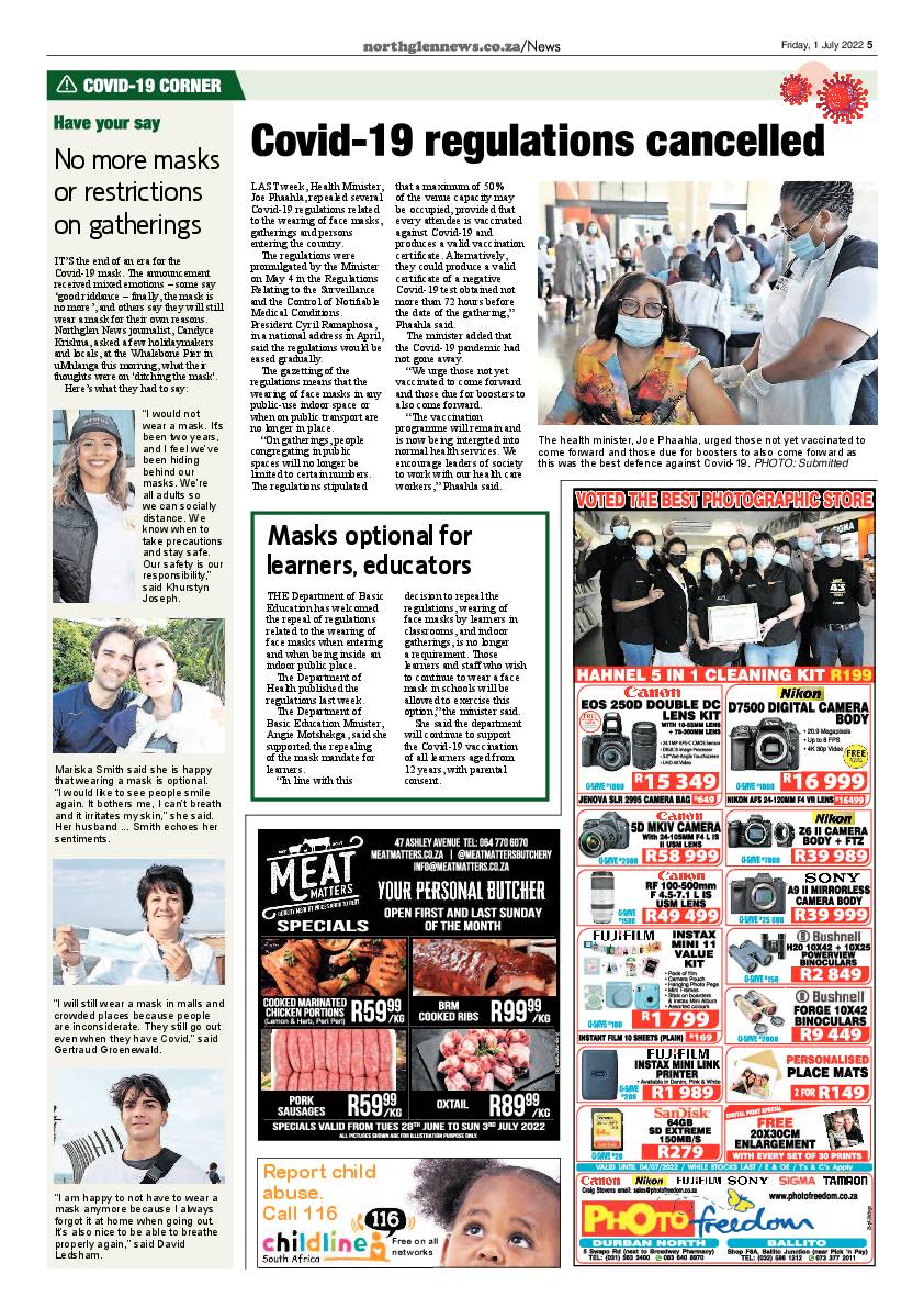 Northglen News 1 July 2022 page 5