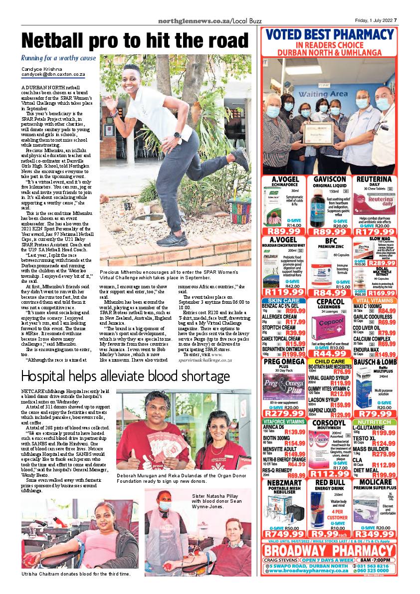 Northglen News 1 July 2022 page 7