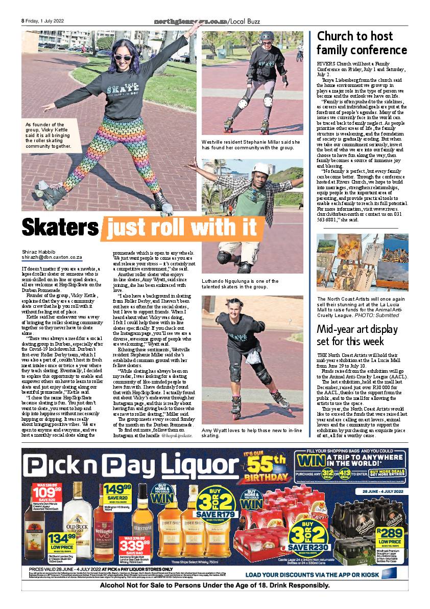 Northglen News 1 July 2022 page 8