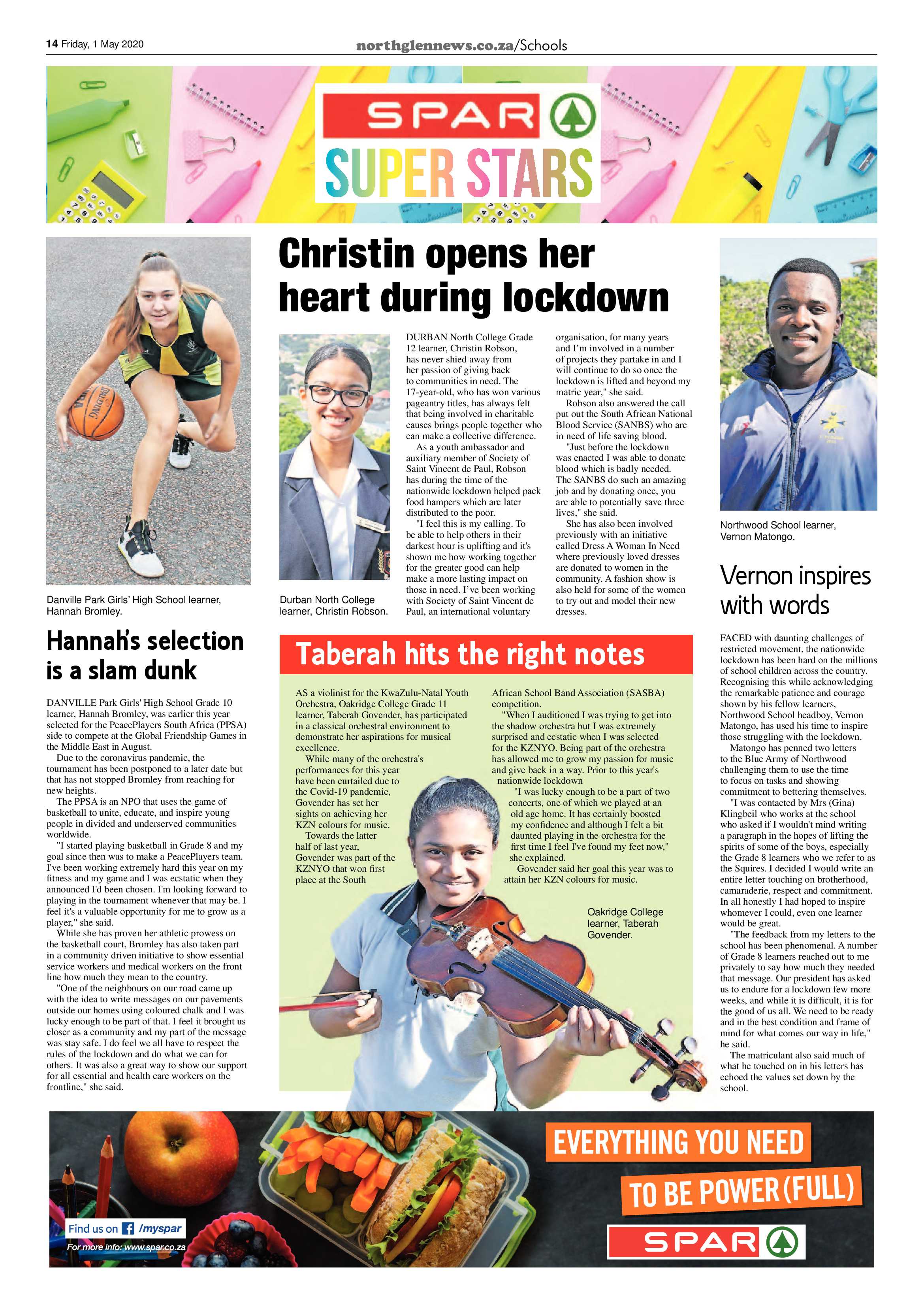 Northglen News 1 May 2020 page 14