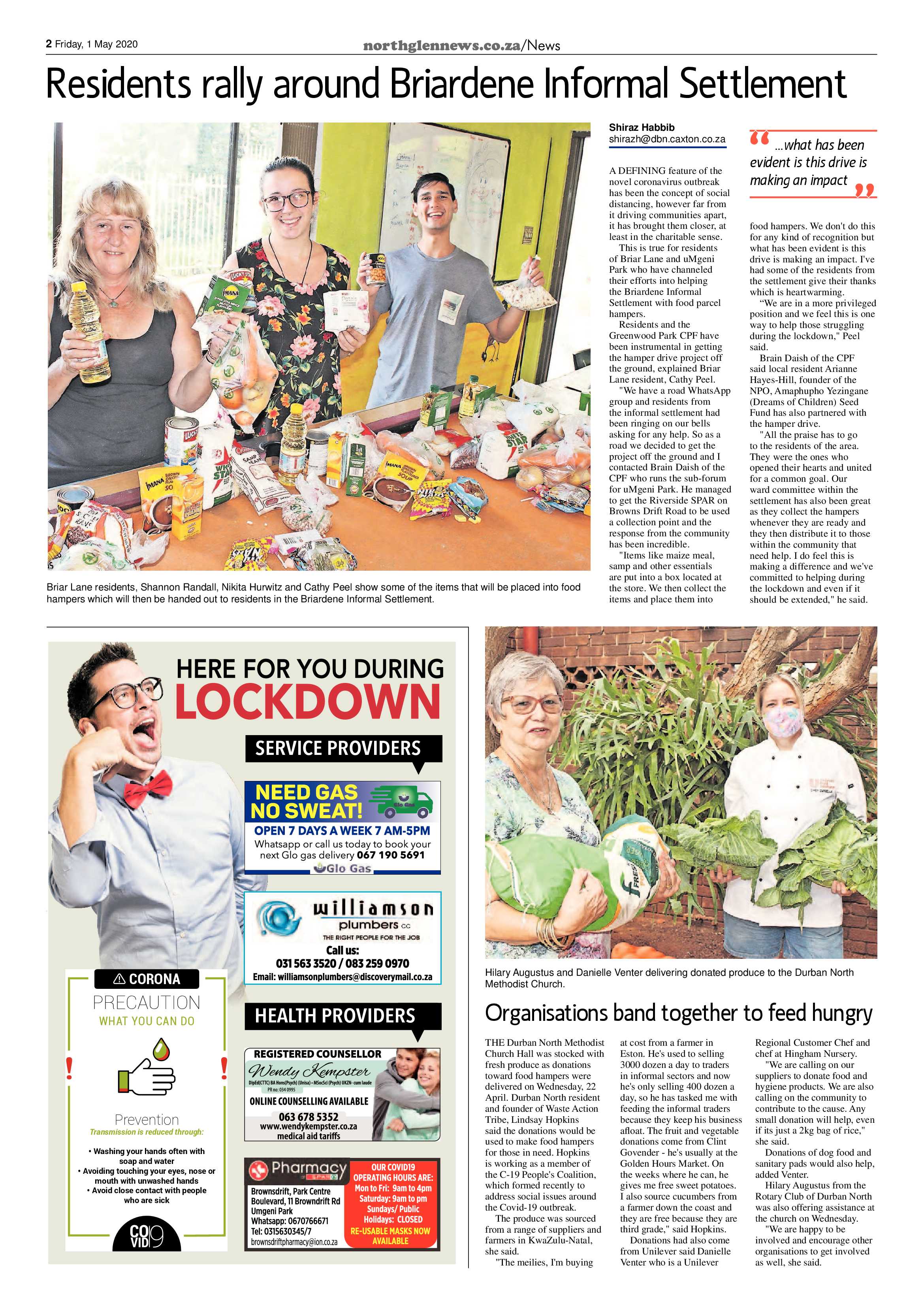 Northglen News 1 May 2020 page 2