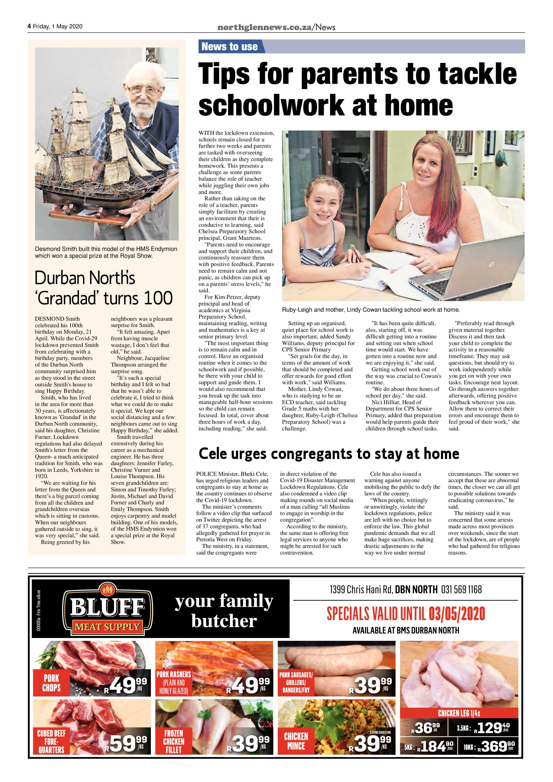 Northglen News 1 May 2020 page 4