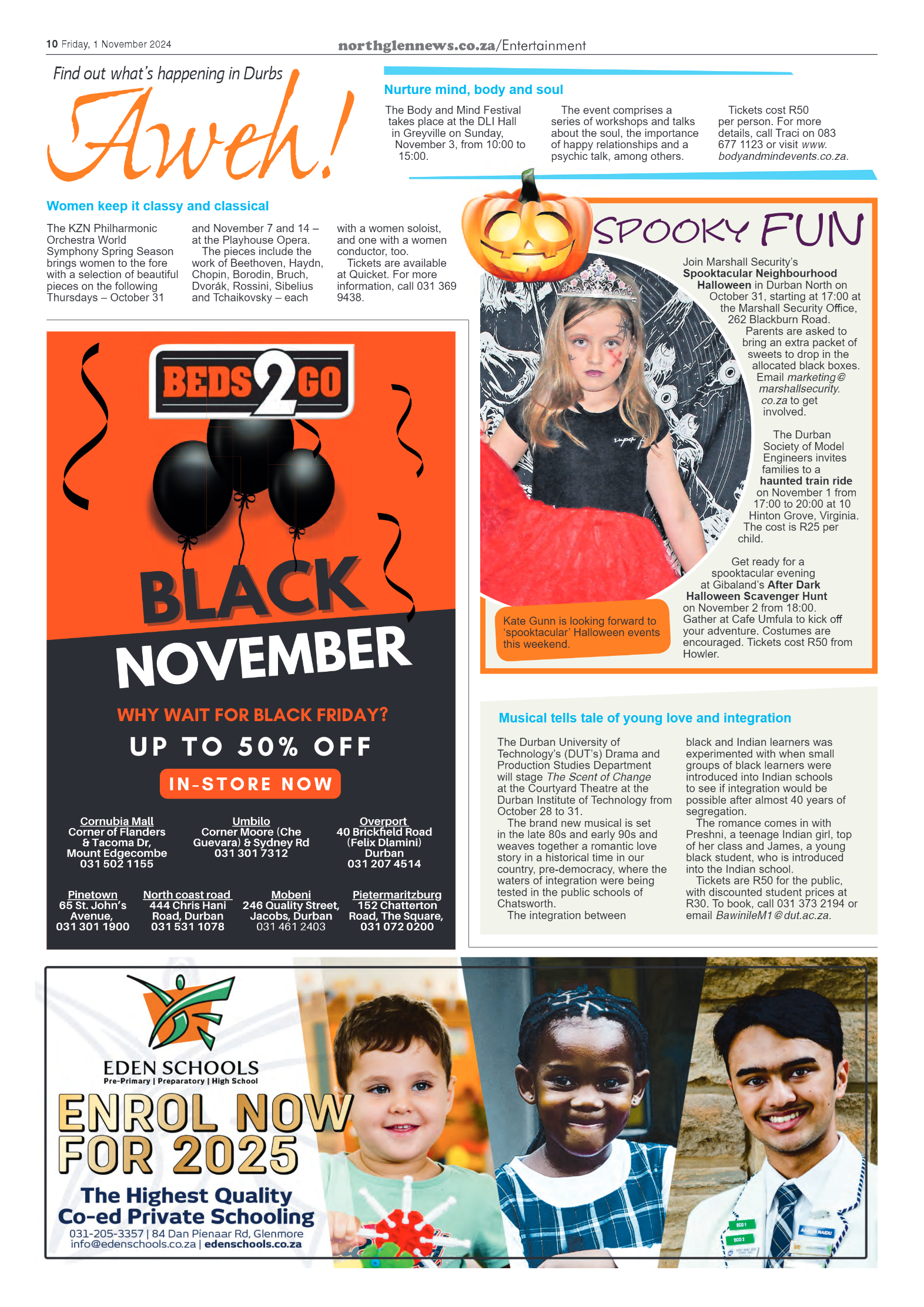 Northglen News 1 November 2024 page 10