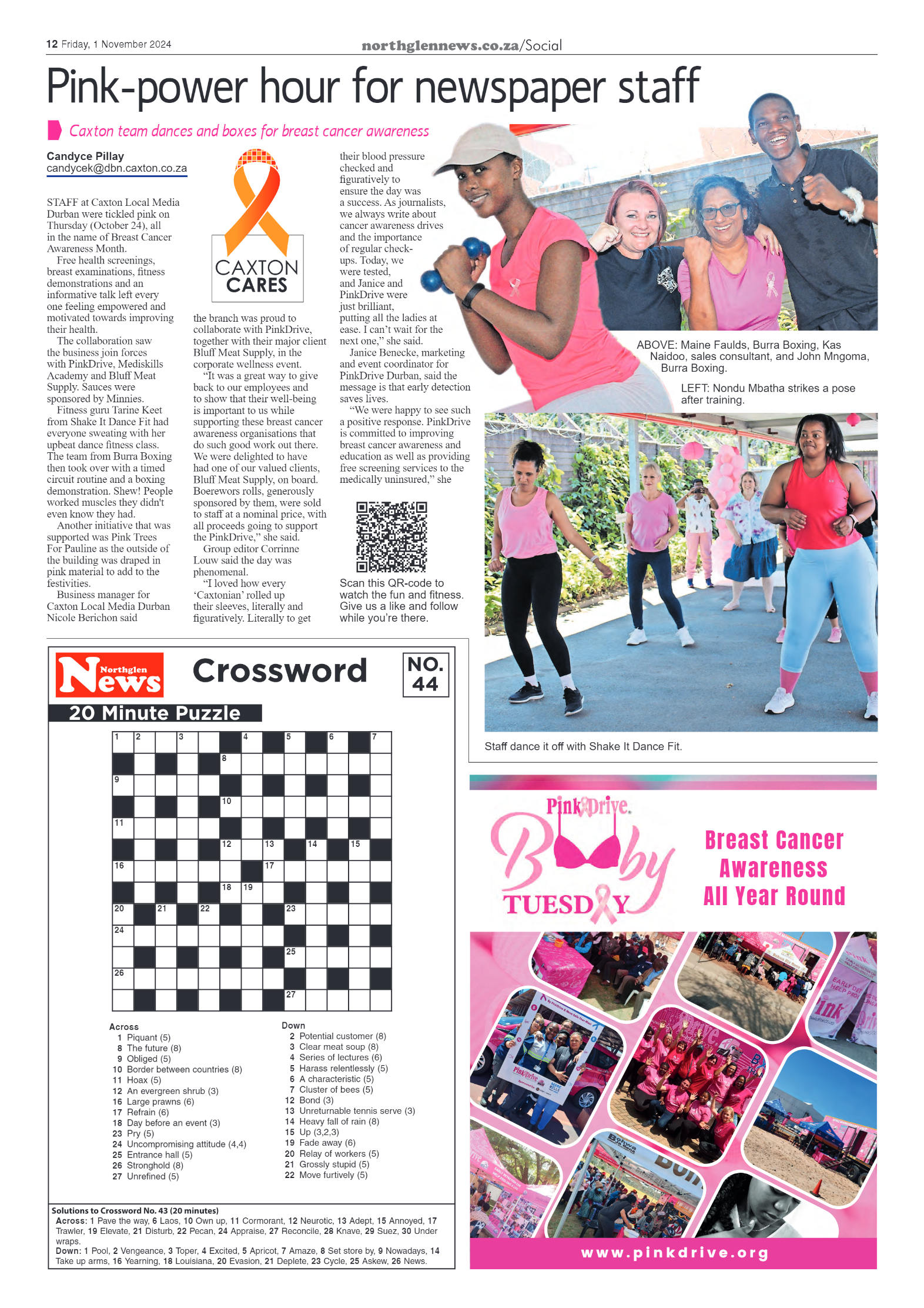 Northglen News 1 November 2024 page 12