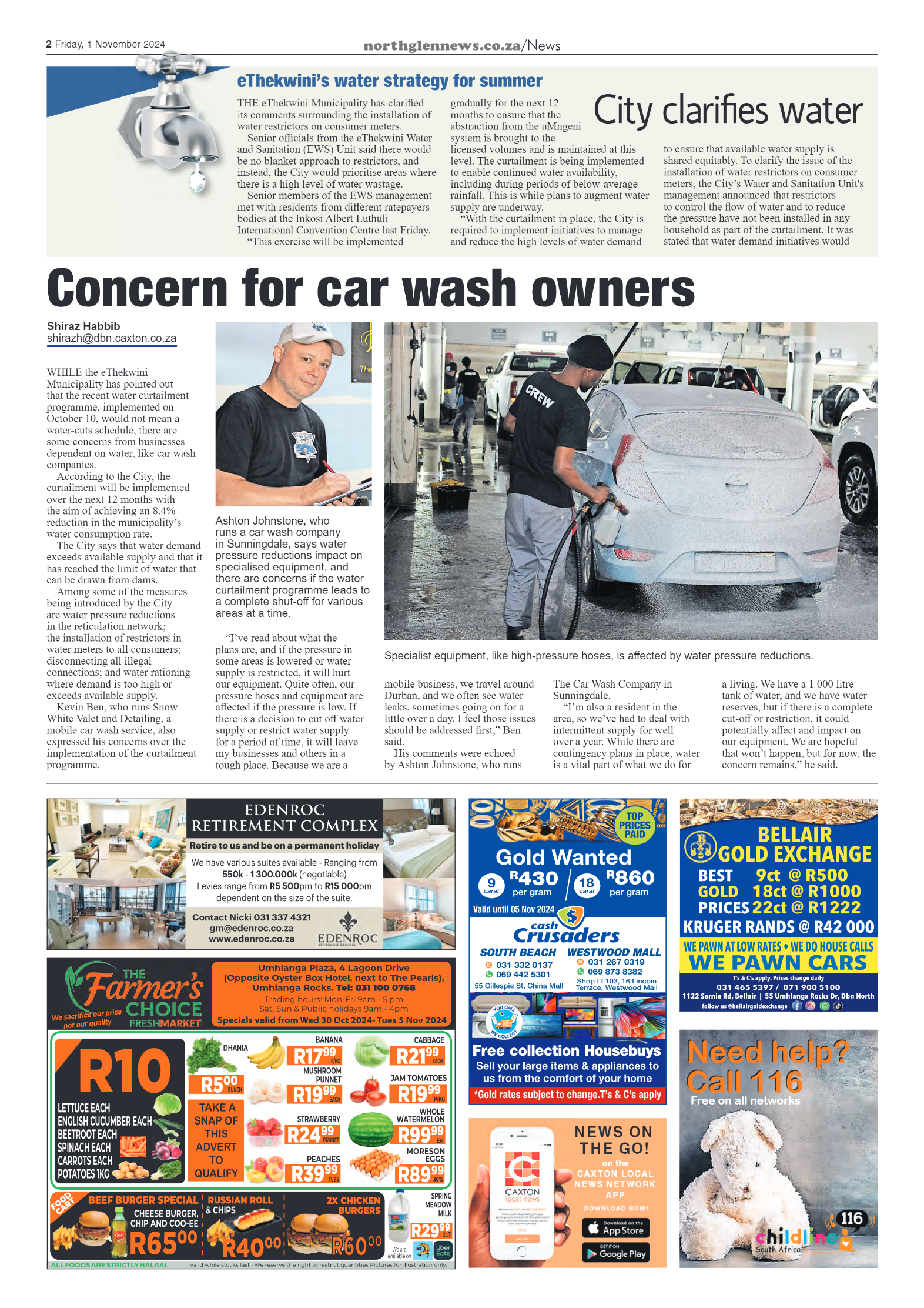 Northglen News 1 November 2024 page 2