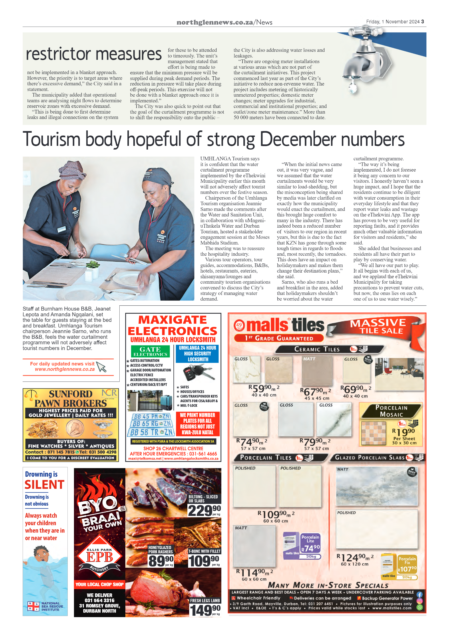 Northglen News 1 November 2024 page 3