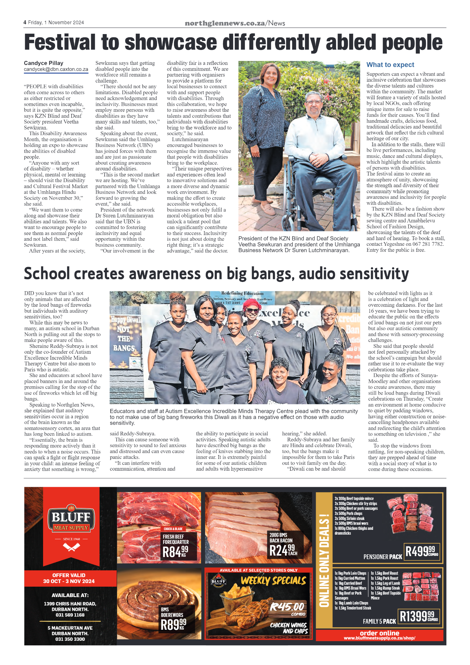 Northglen News 1 November 2024 page 4