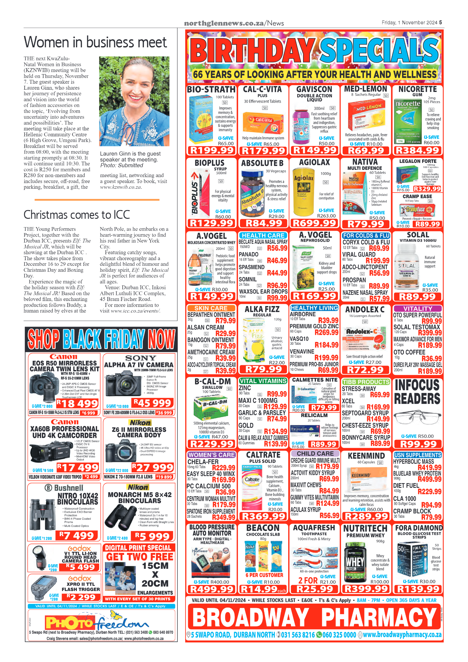 Northglen News 1 November 2024 page 5