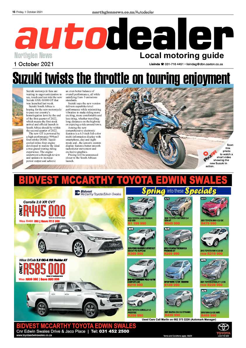 Northglen News 1 October 2021 page 16