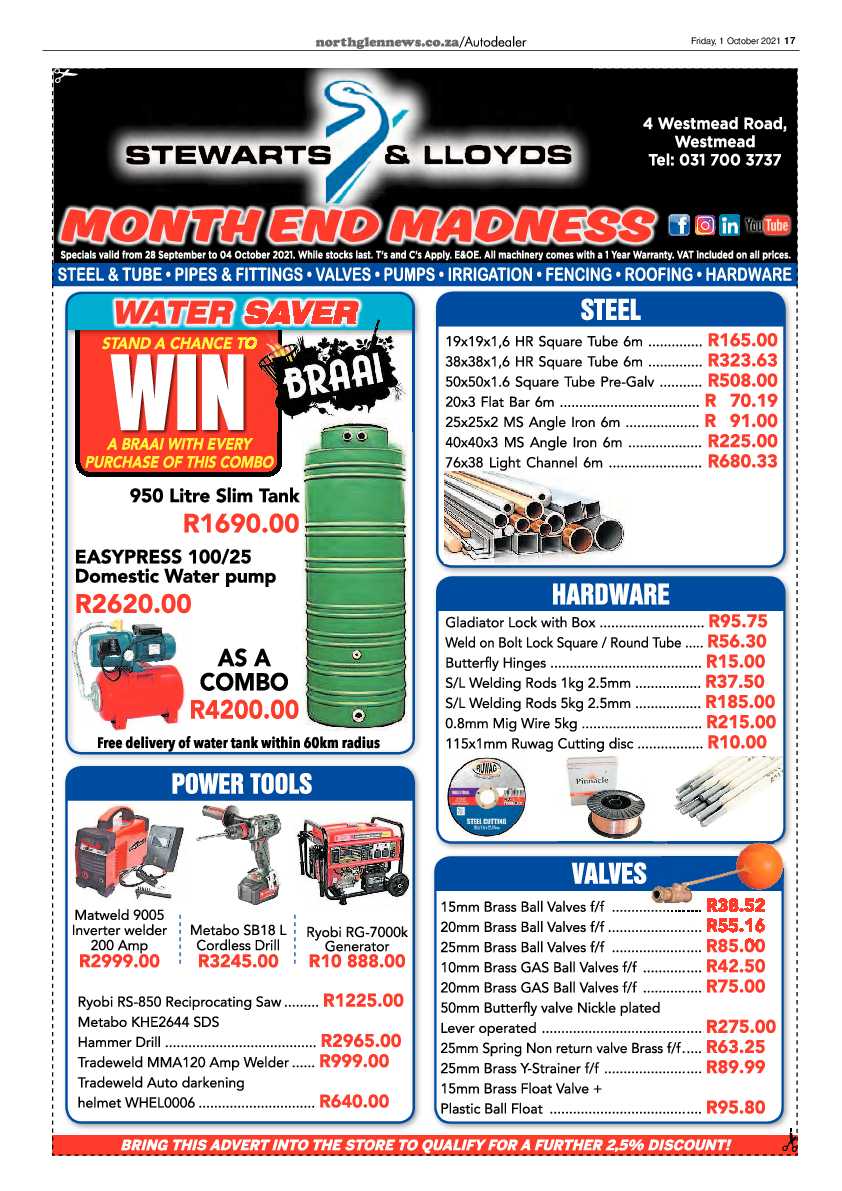 Northglen News 1 October 2021 page 17