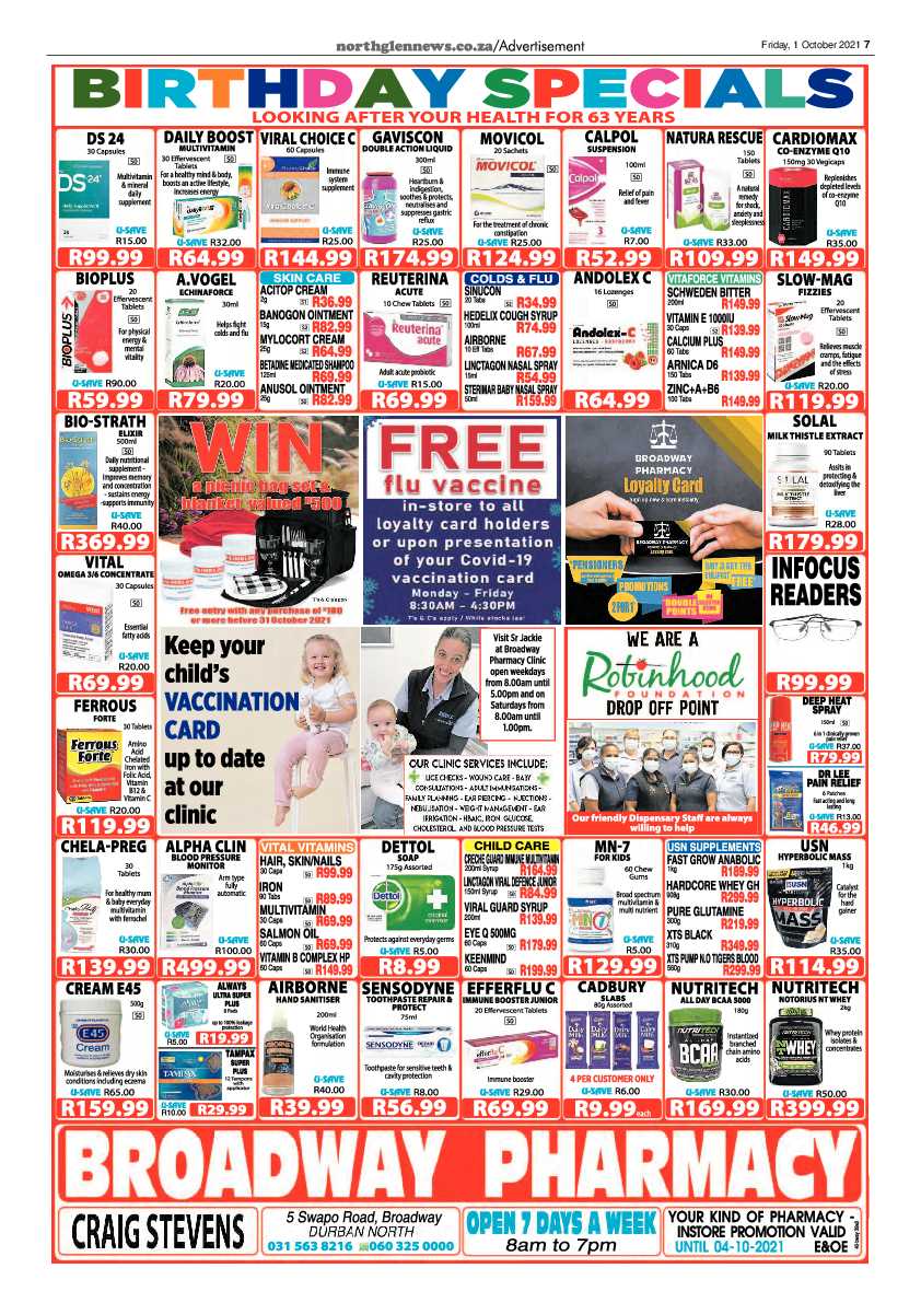 Northglen News 1 October 2021 page 7