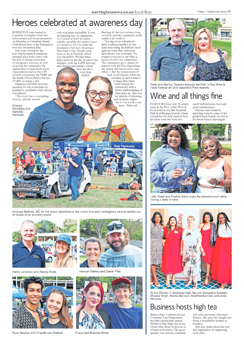 Northglen News 1 September 2023 page 17