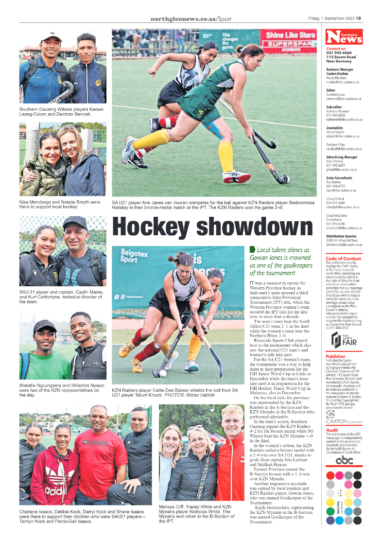 Northglen News 1 September 2023 page 19