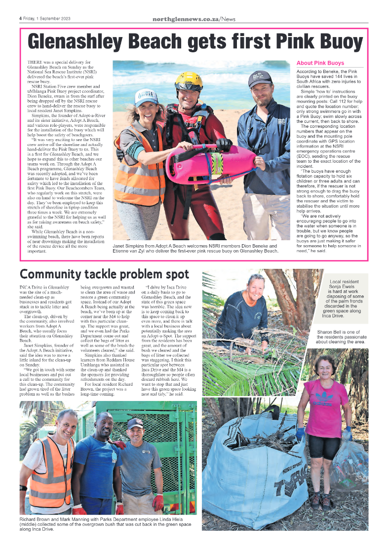 Northglen News 1 September 2023 page 4