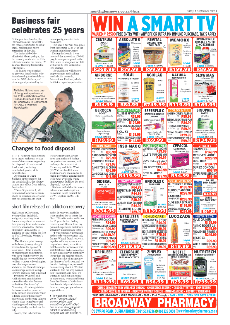 Northglen News 1 September 2023 page 5