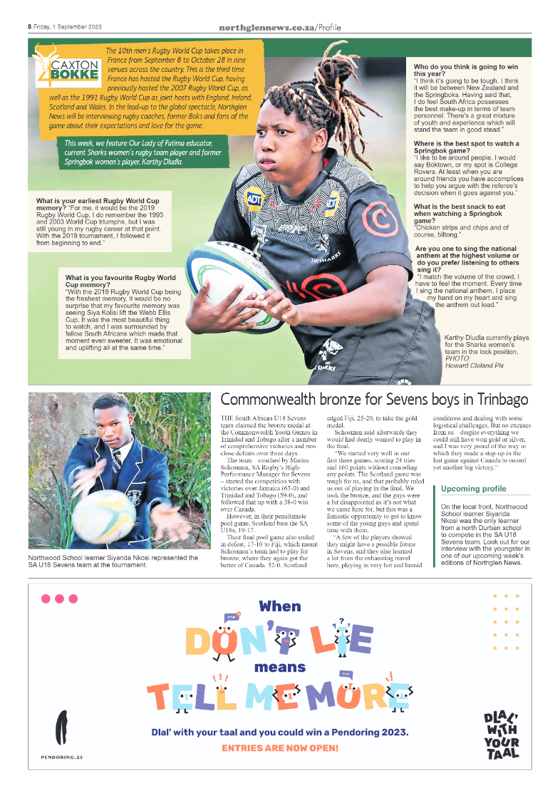 Northglen News 1 September 2023 page 8