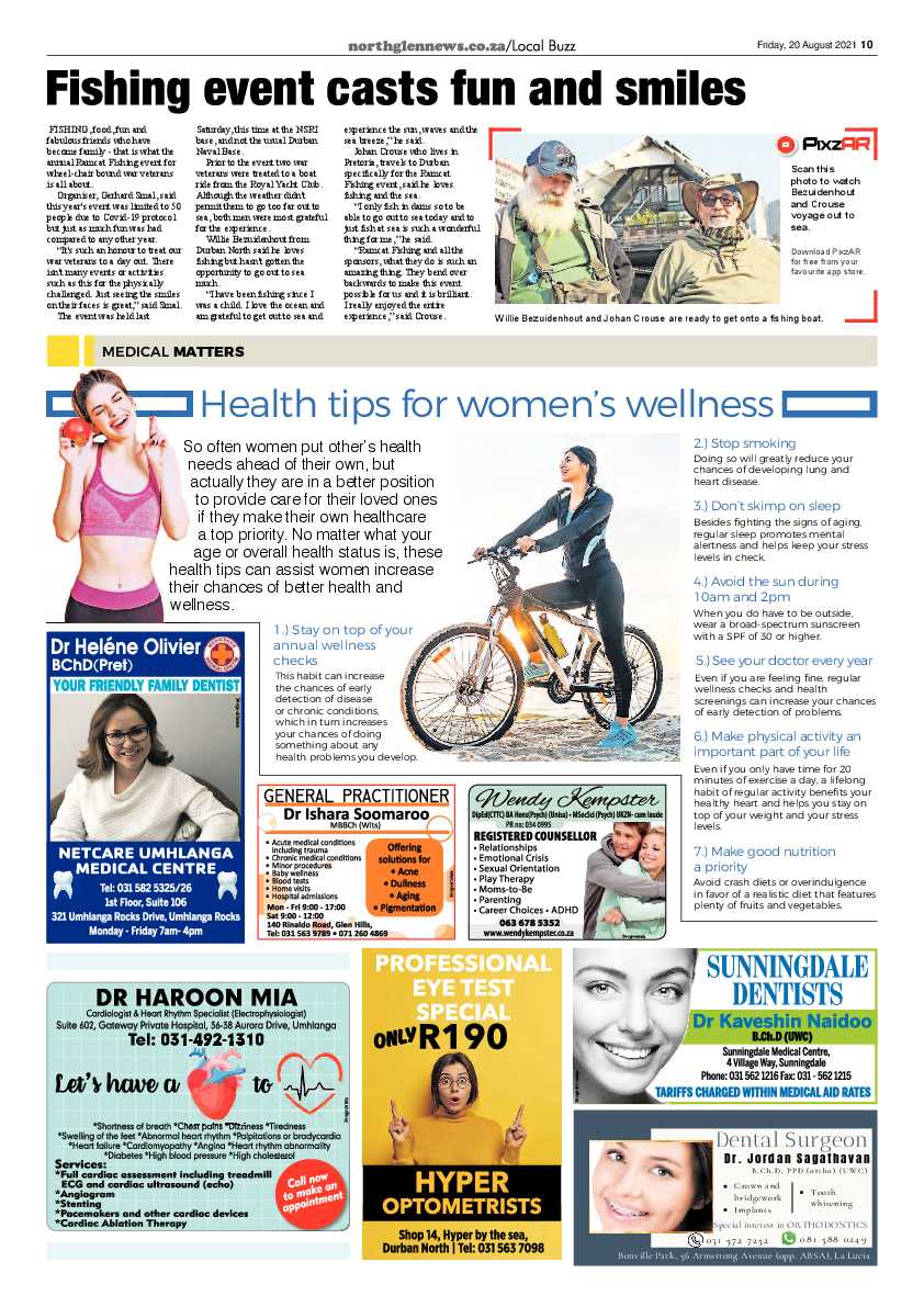 Northglen News 20 August 2021 page 10