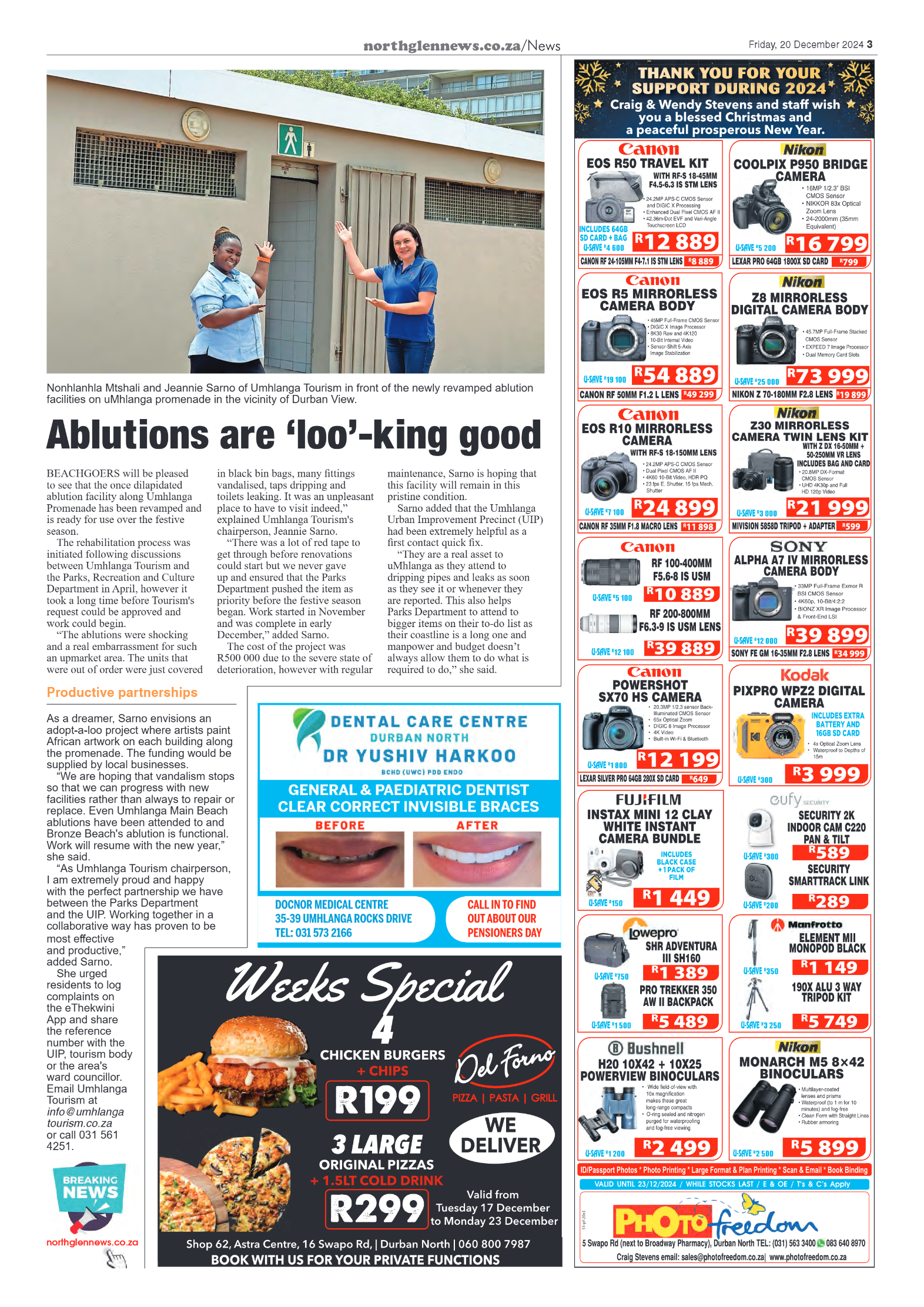 Northglen News 20 December 2024 page 3
