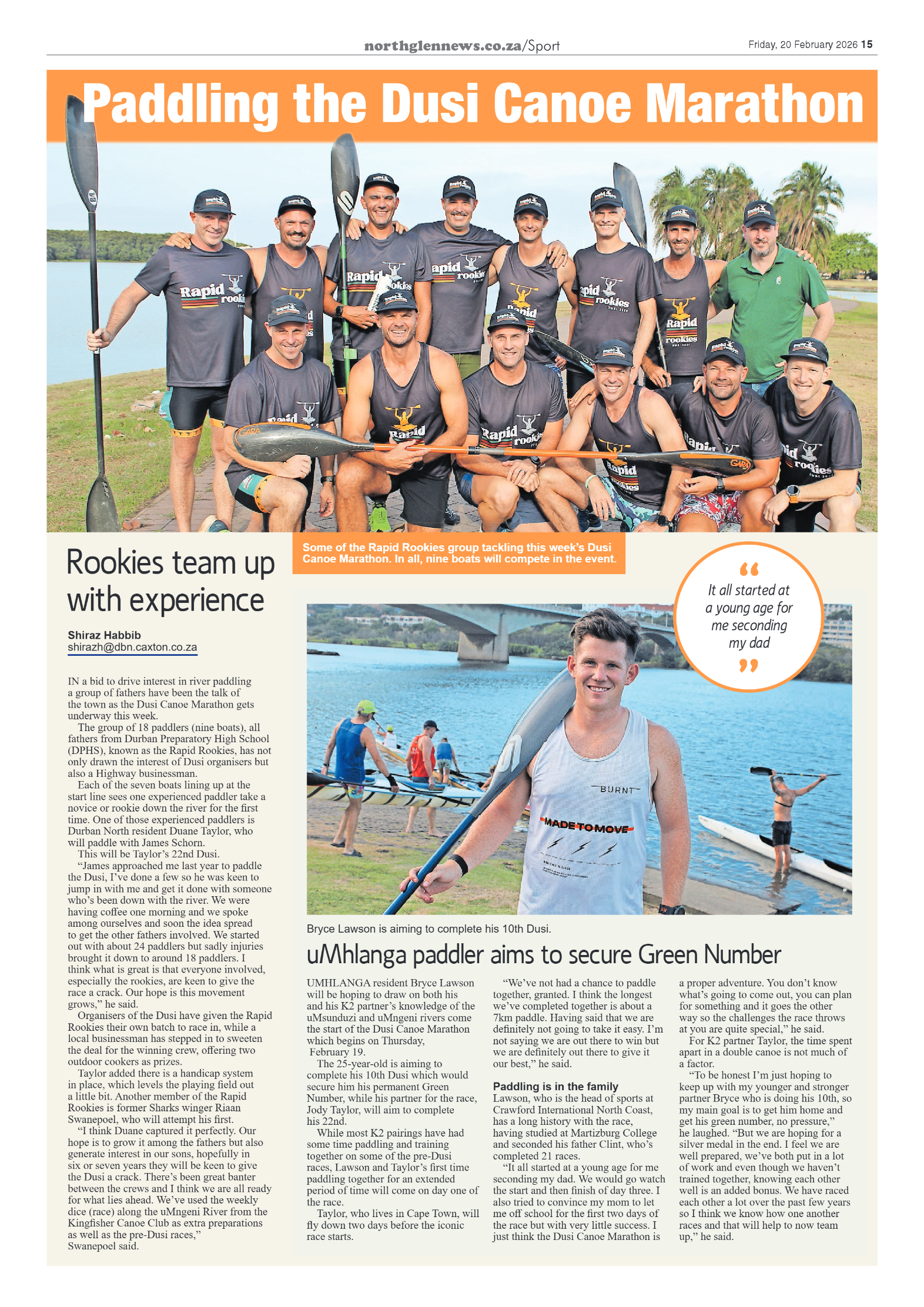 Northglen News 20 February 2026 page 15