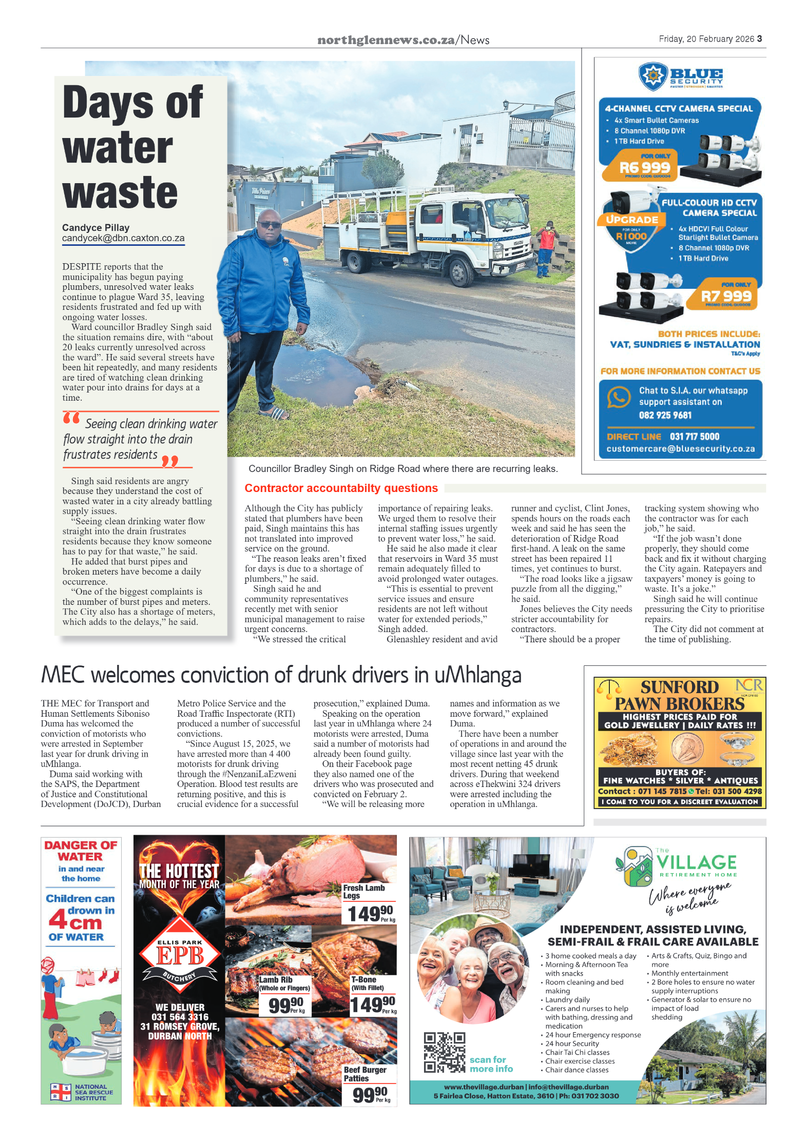 Northglen News 20 February 2026 page 3