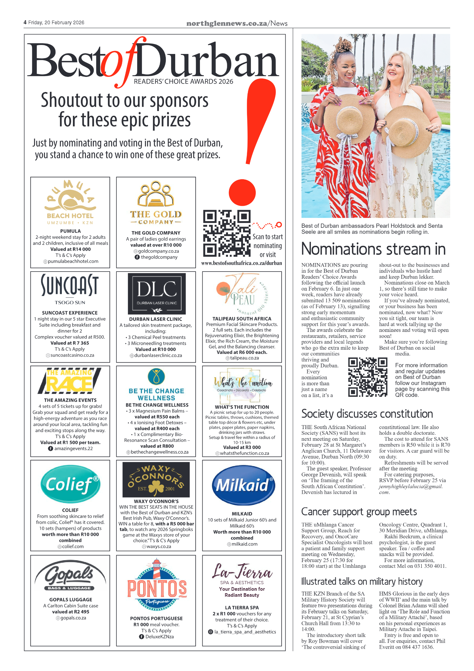 Northglen News 20 February 2026 page 4