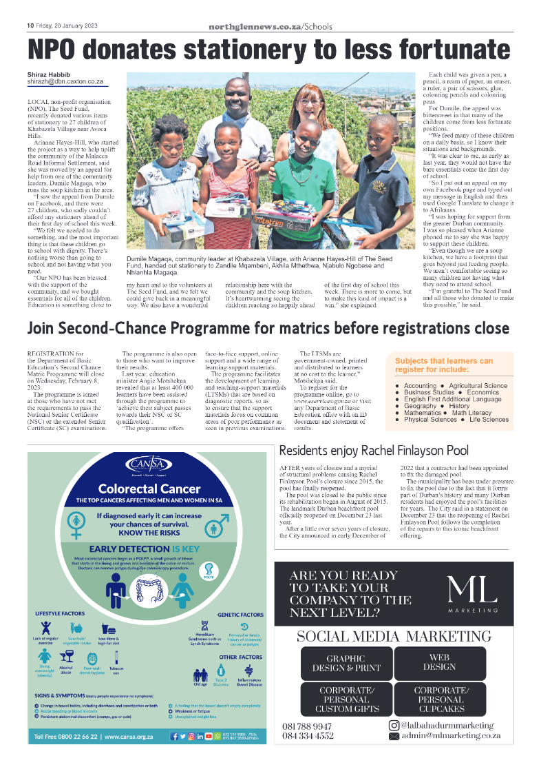 Northglen News 20 January 2023 page 10
