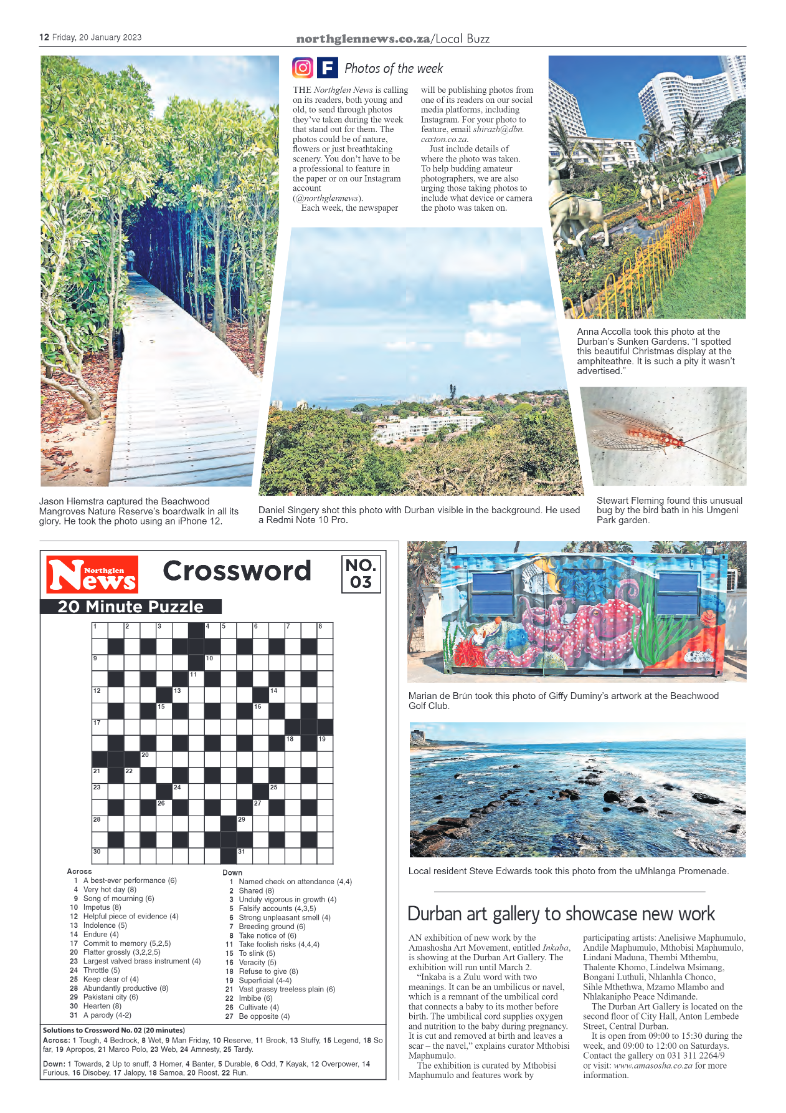 Northglen News 20 January 2023 page 12