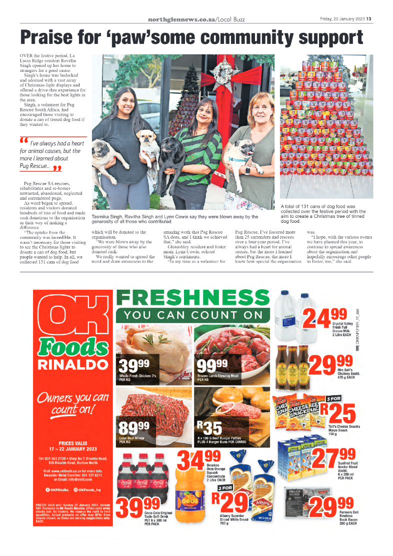 Northglen News 20 January 2023 page 13