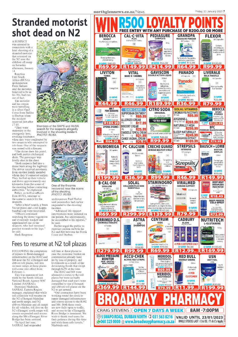 Northglen News 20 January 2023 page 7