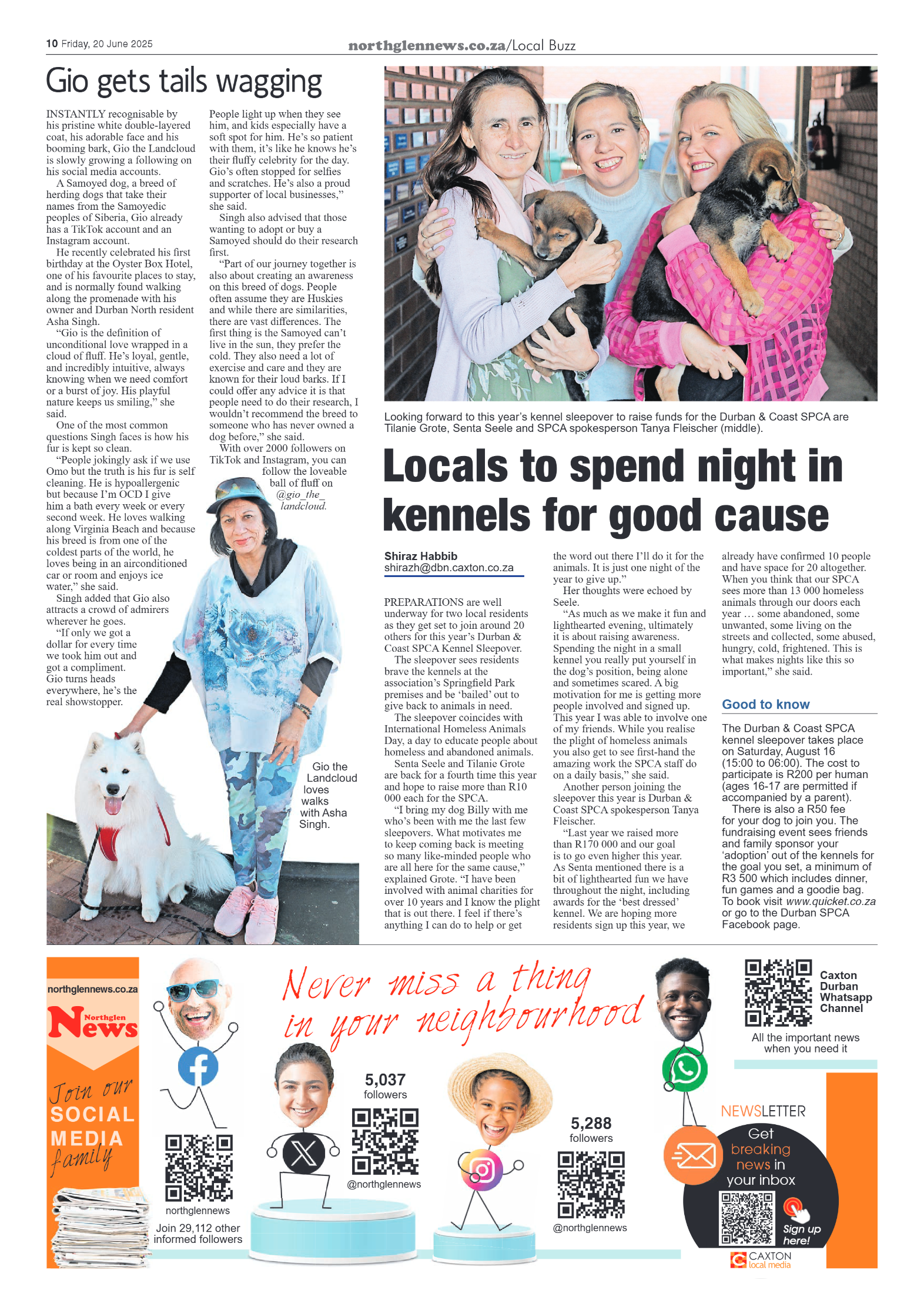 Northglen News 20 June 2025 page 10