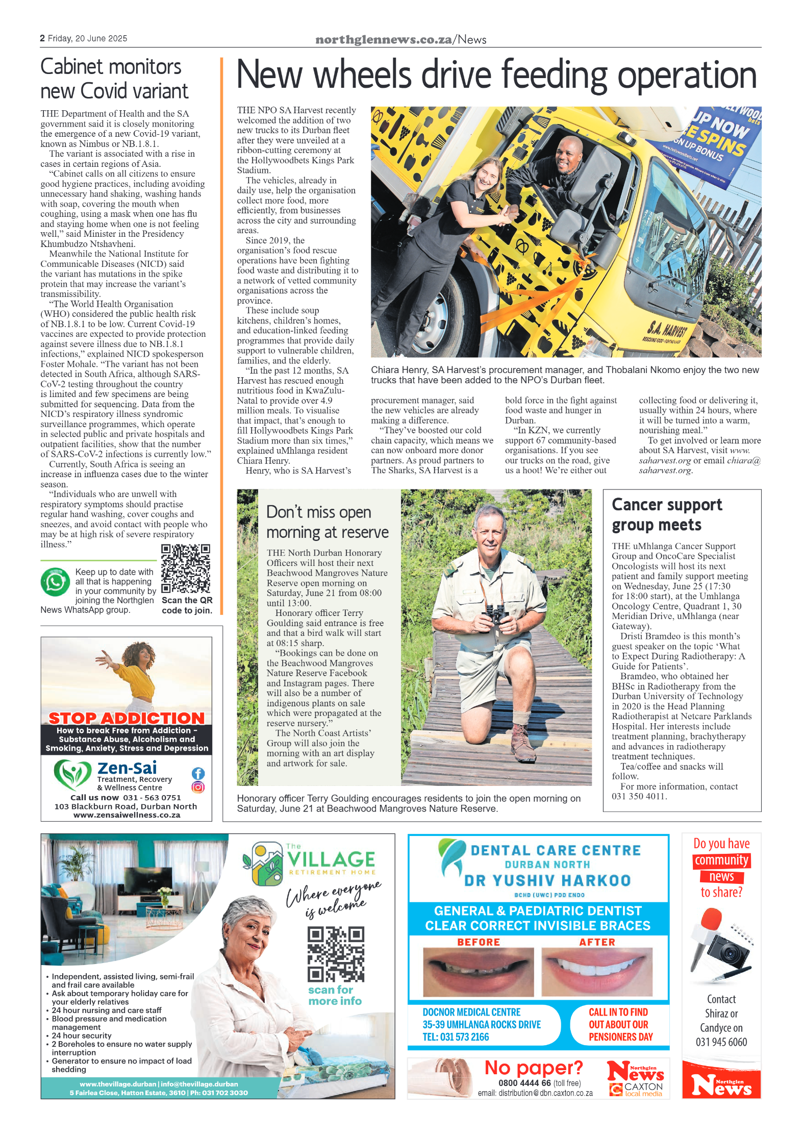 Northglen News 20 June 2025 page 2