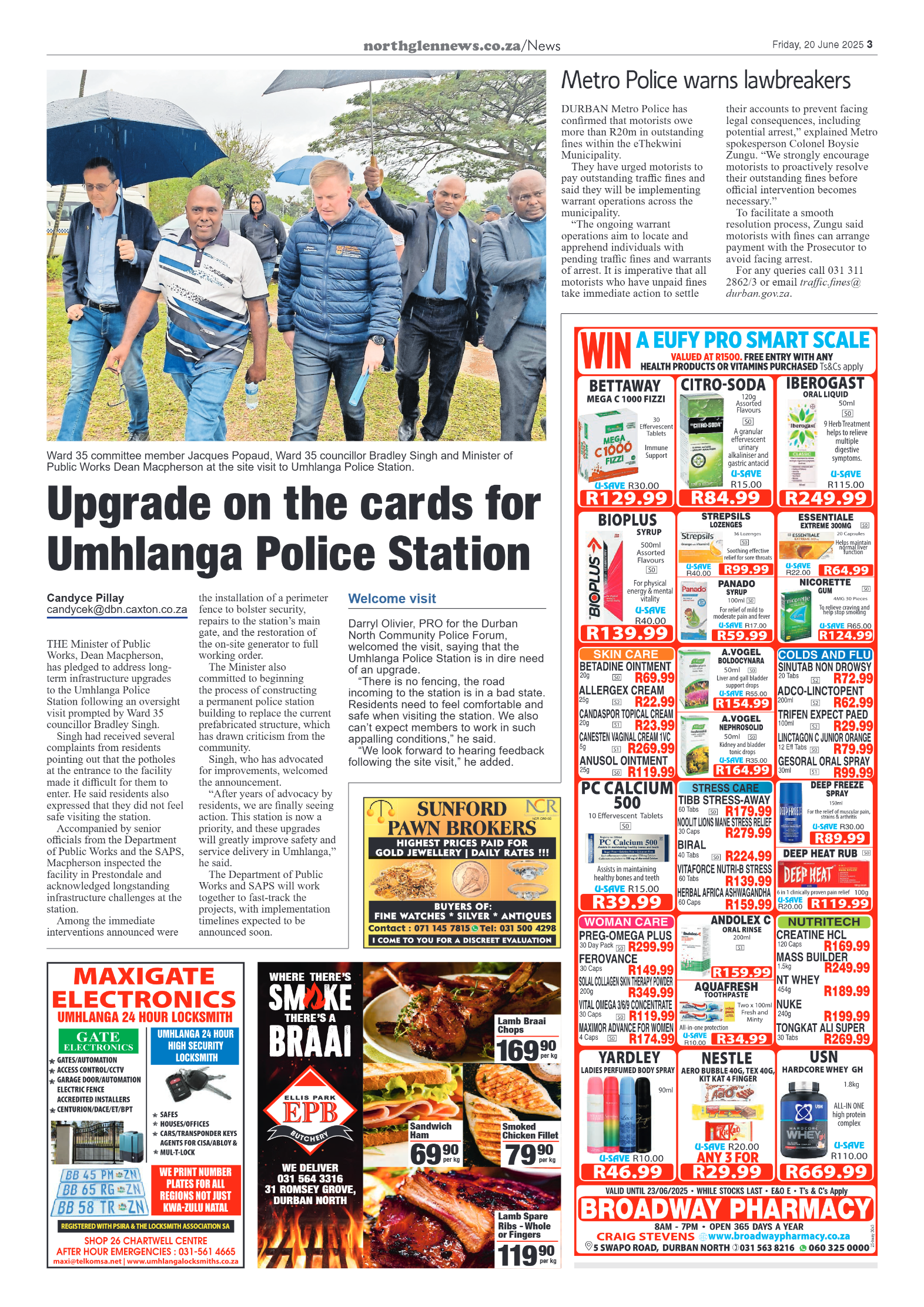 Northglen News 20 June 2025 page 3