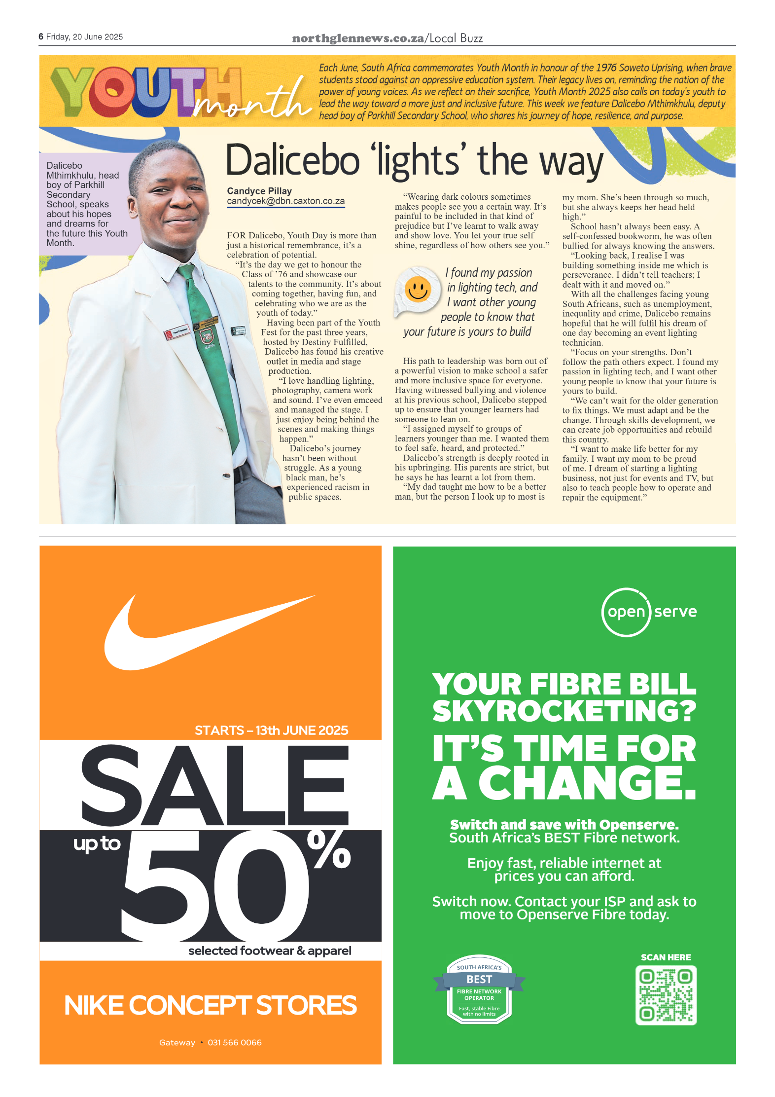 Northglen News 20 June 2025 page 6