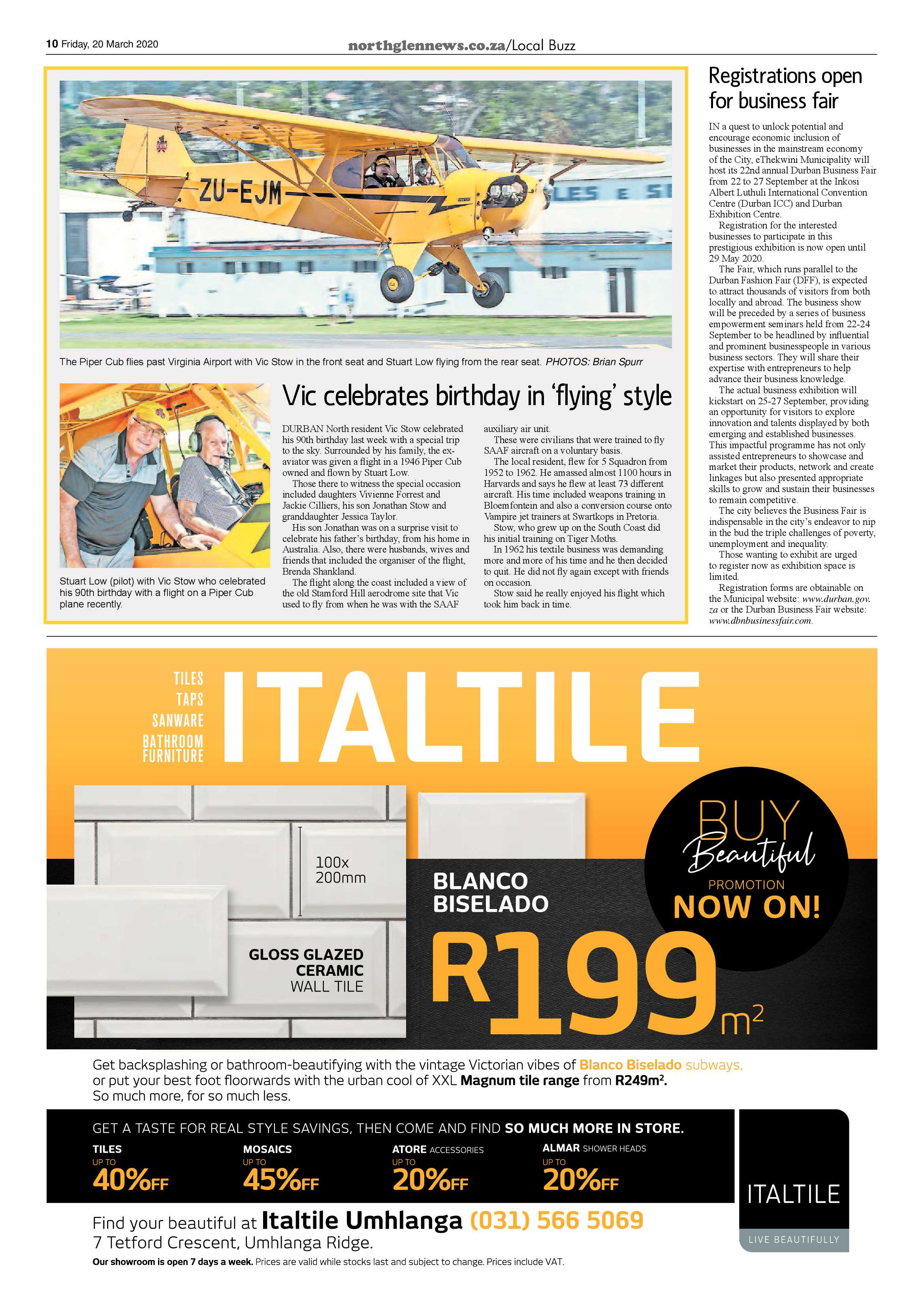 Northglen News 20 March 2020 page 10