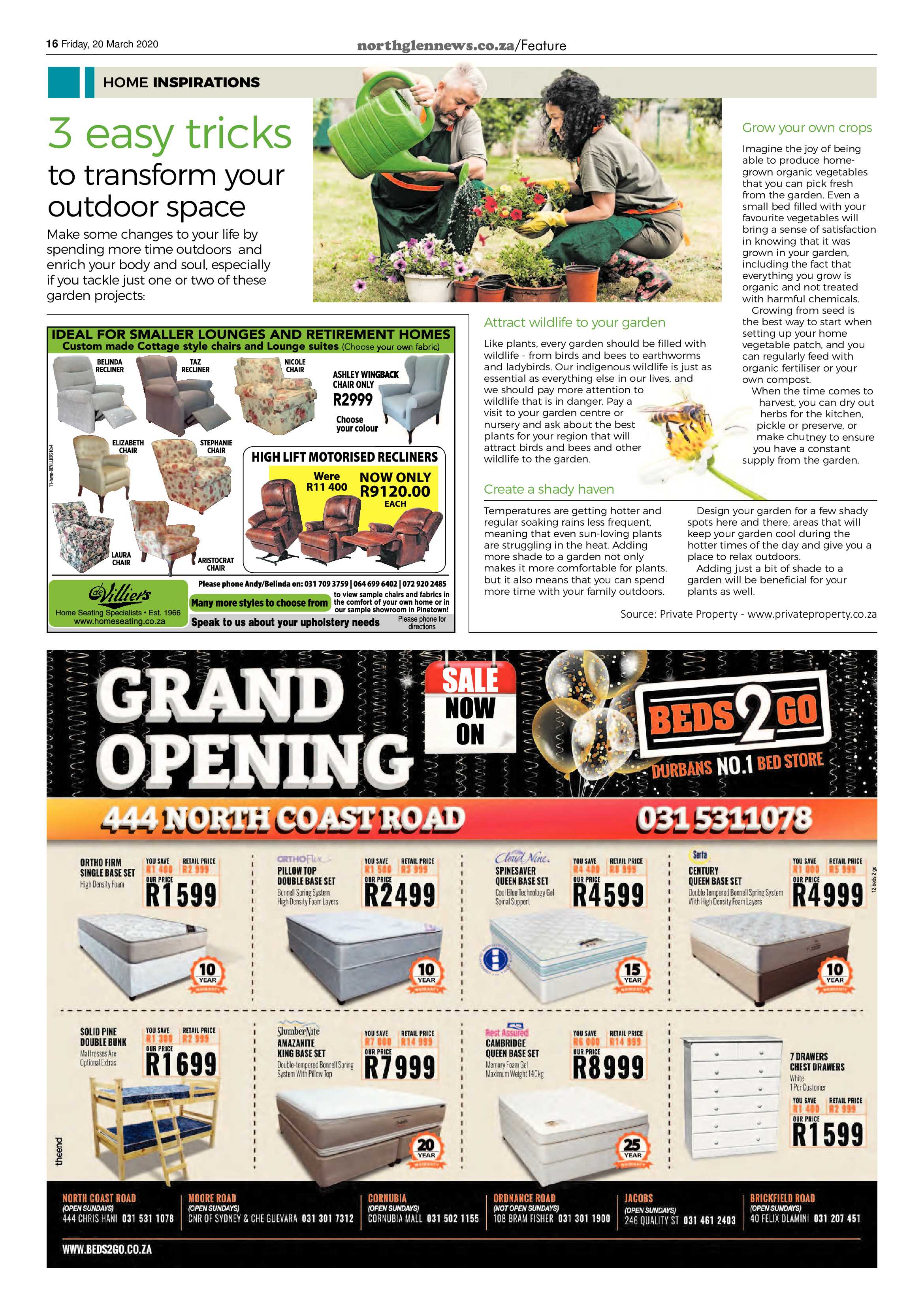 Northglen News 20 March 2020 page 16