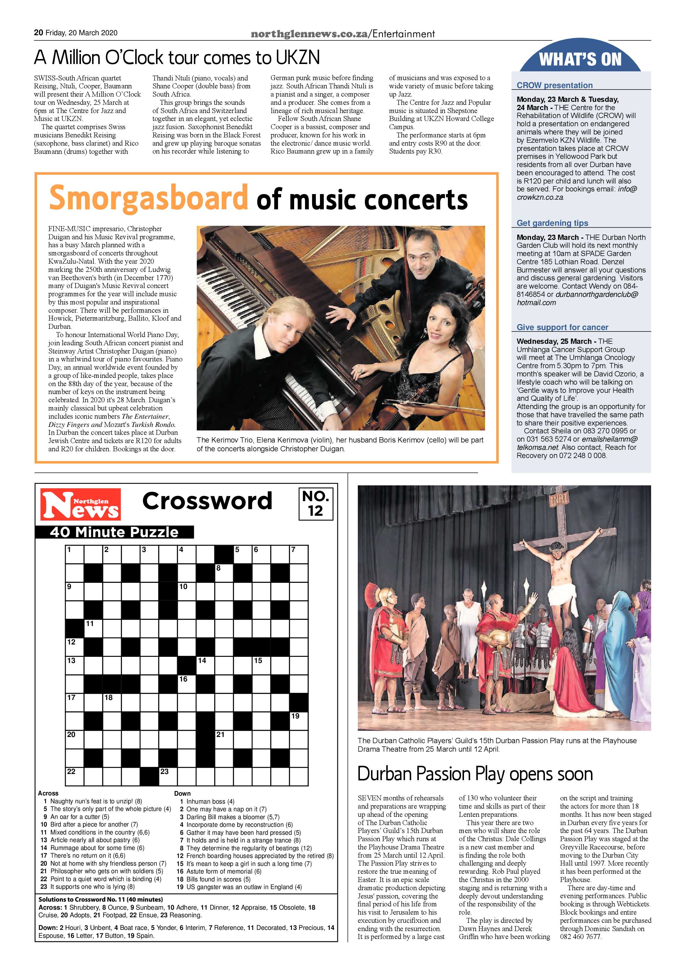 Northglen News 20 March 2020 page 20