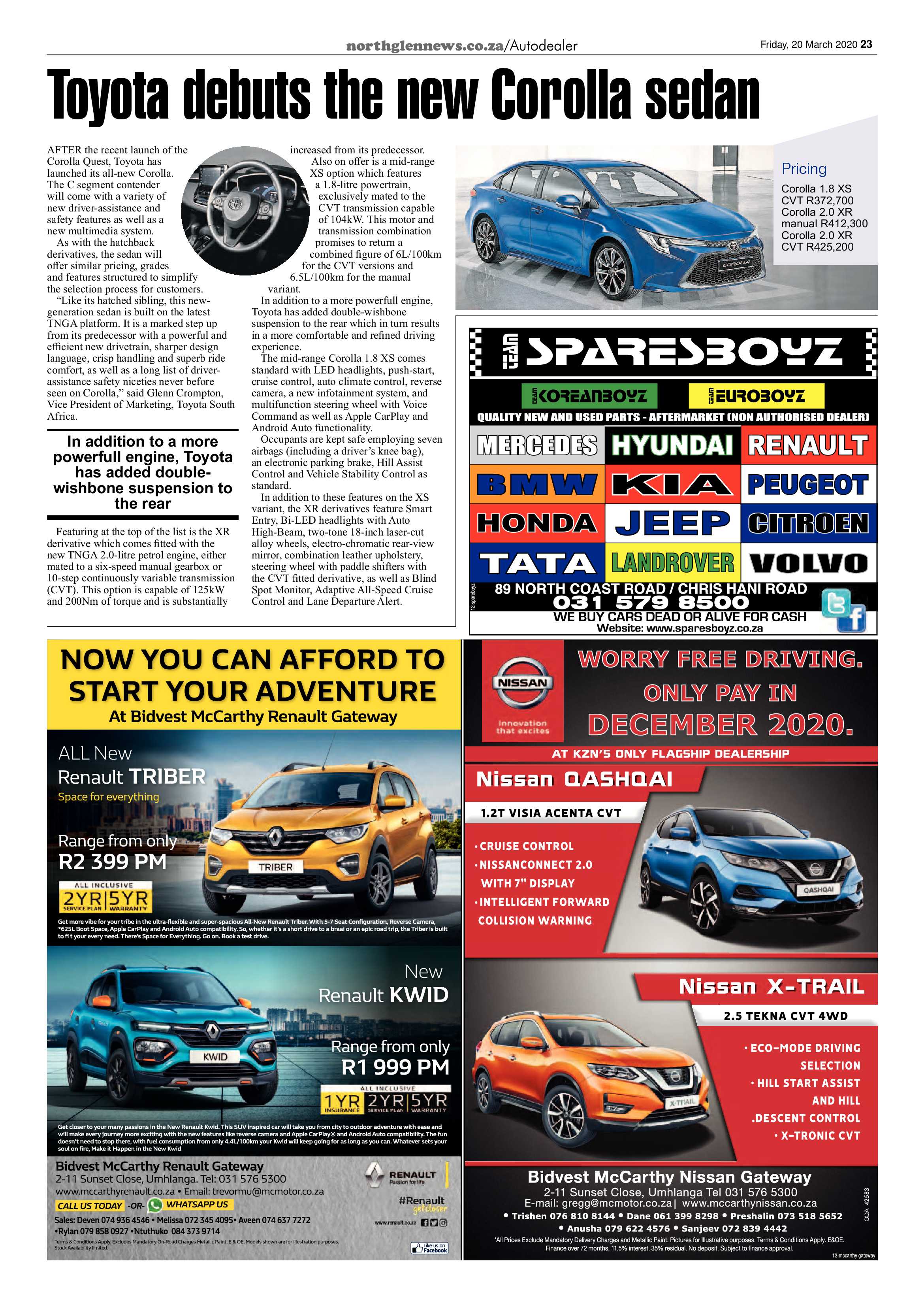 Northglen News 20 March 2020 page 23