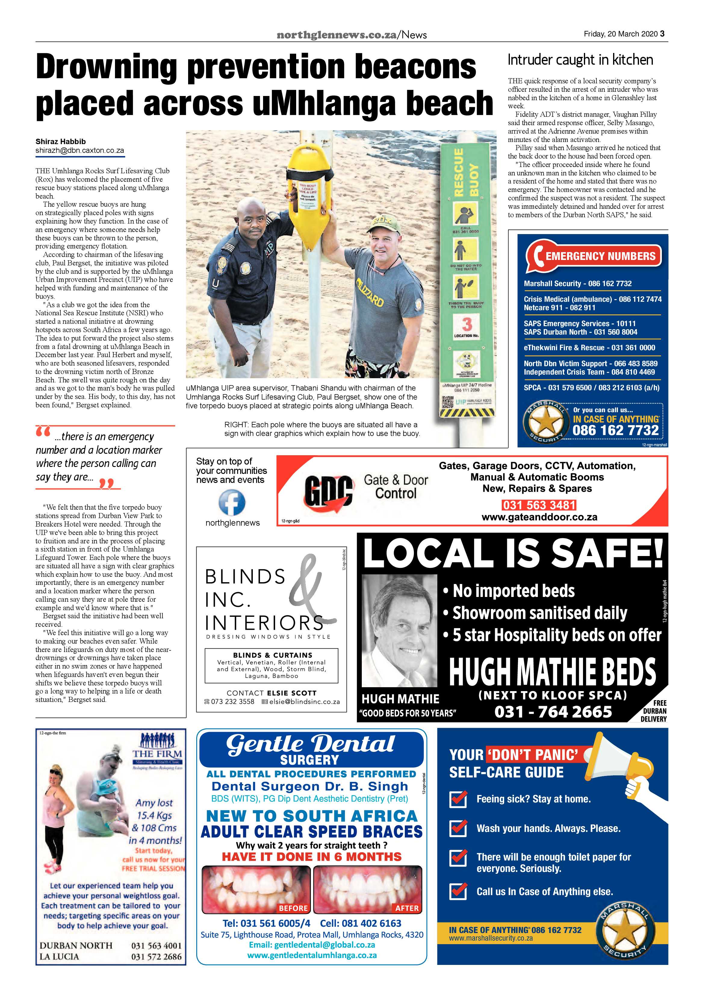 Northglen News 20 March 2020 page 3