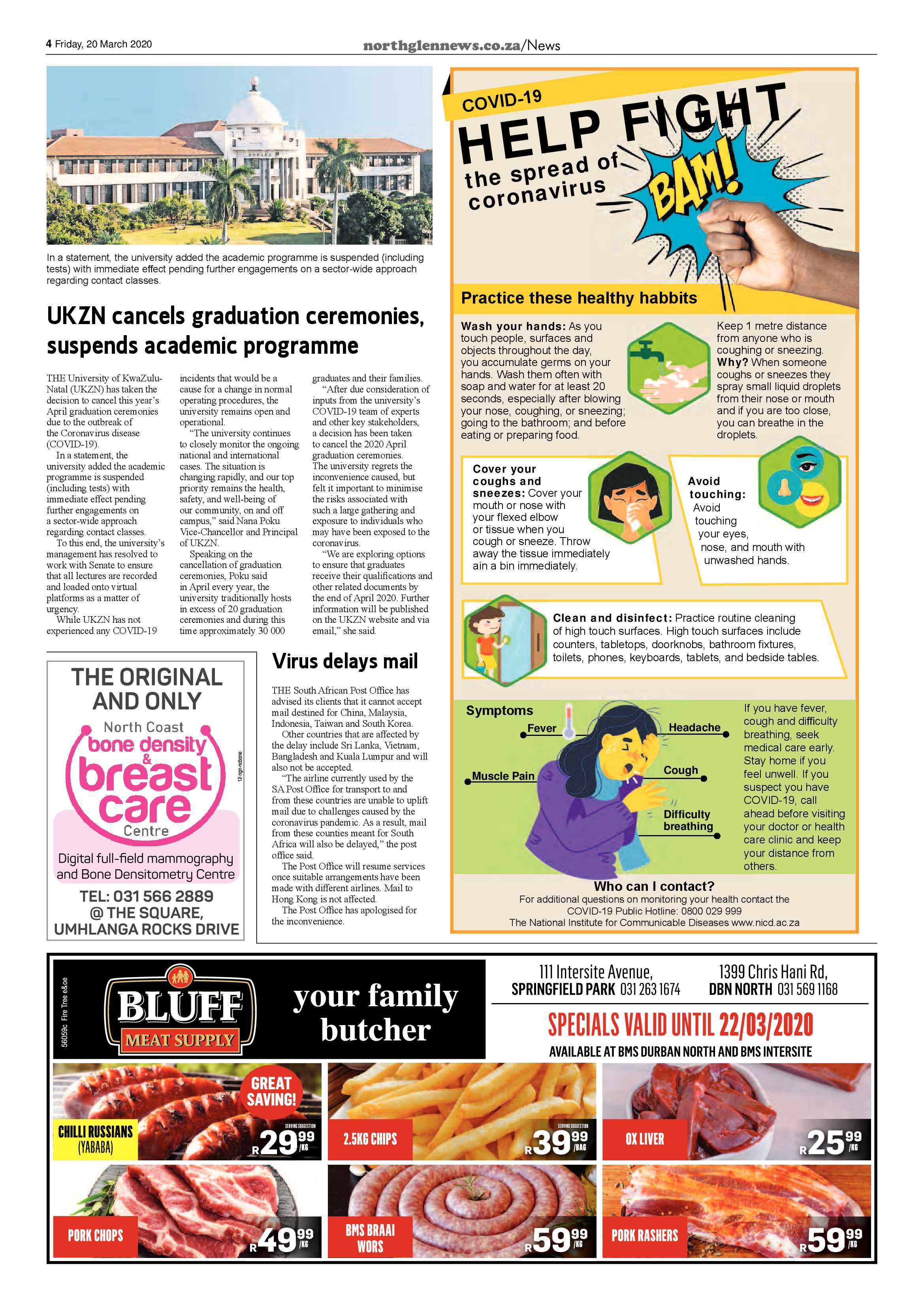 Northglen News 20 March 2020 page 4