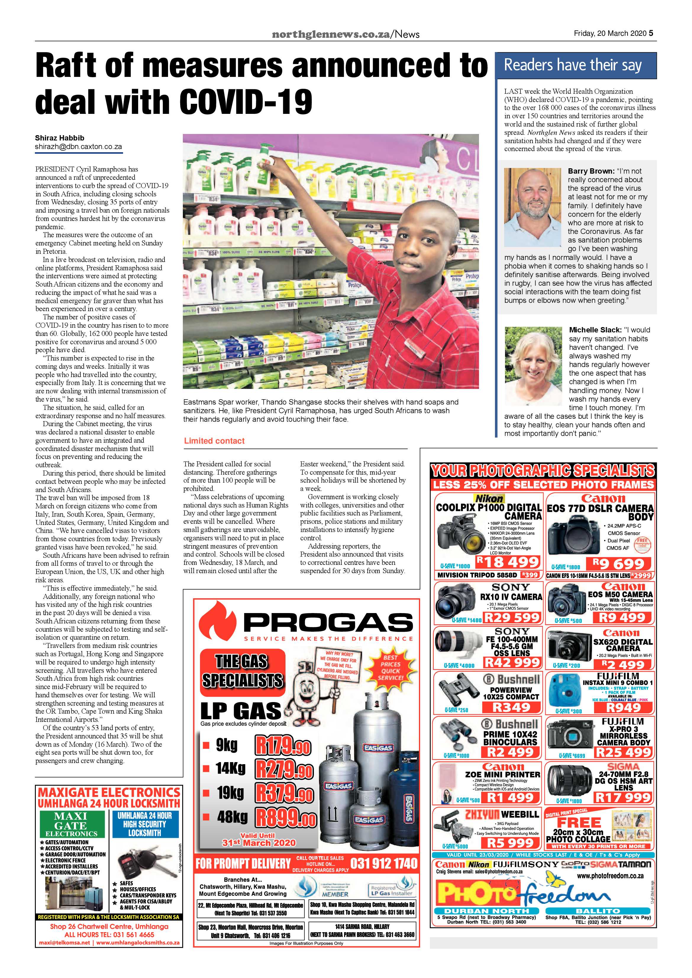 Northglen News 20 March 2020 page 5