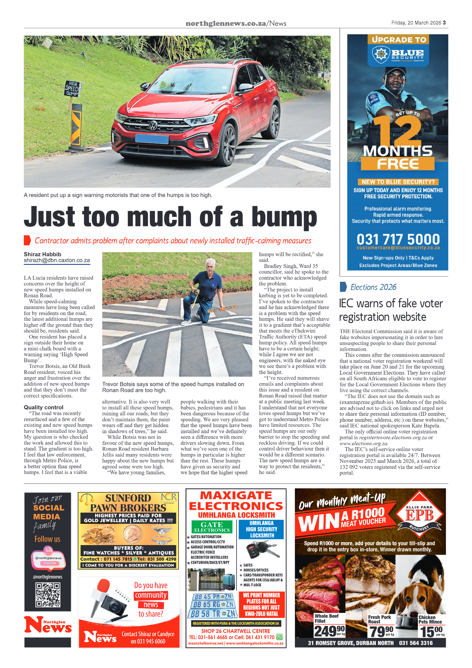 Northglen News 20 March 2026 page 3