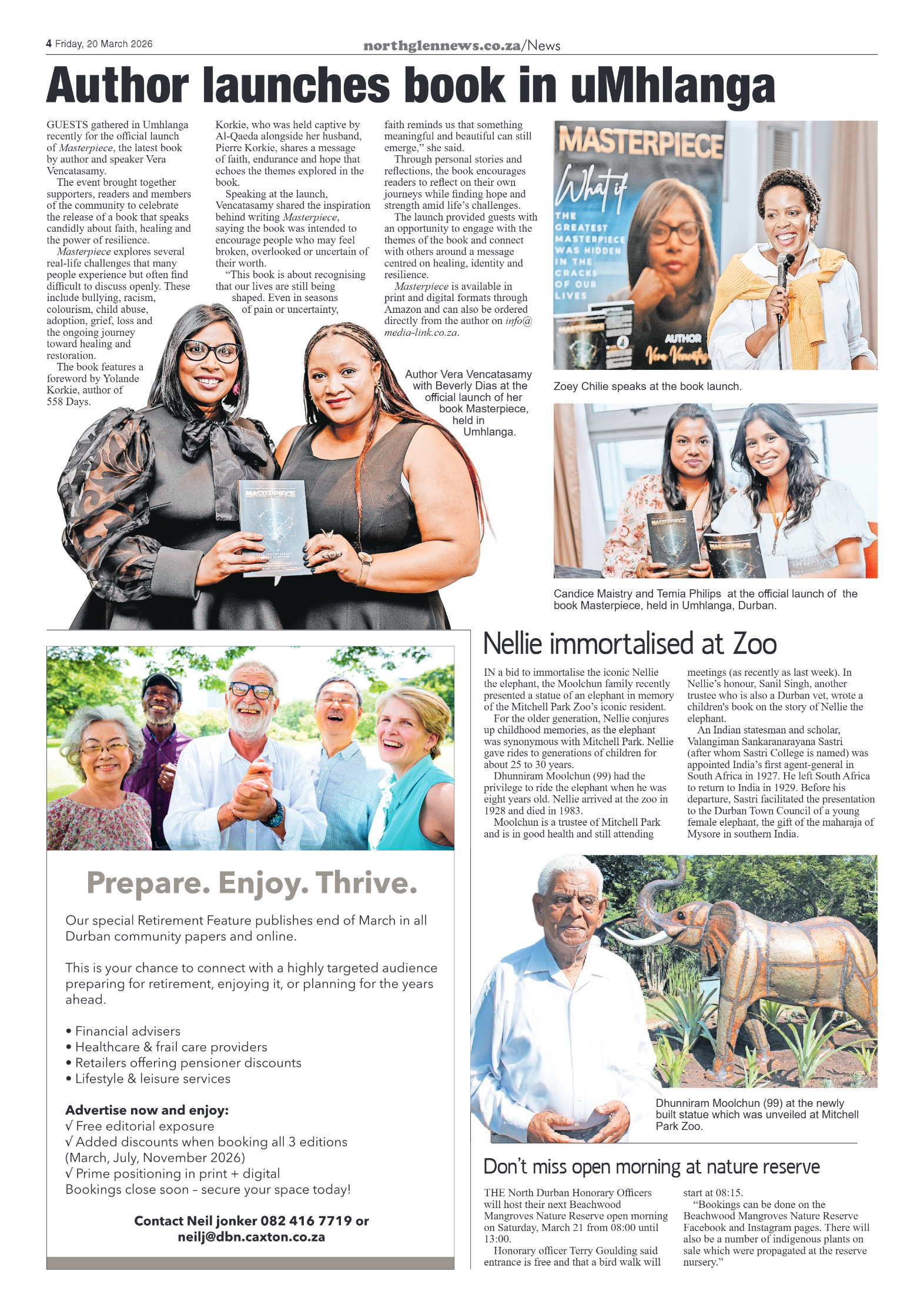 Northglen News 20 March 2026 page 4