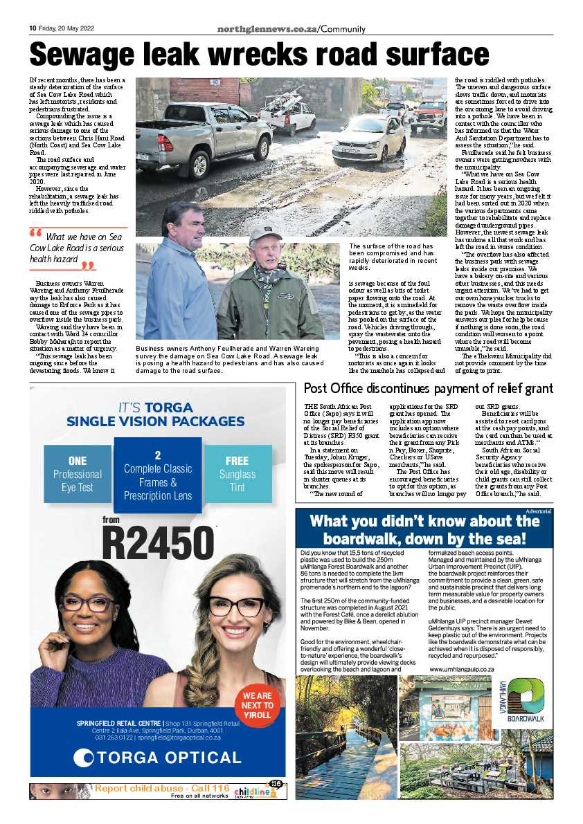 Northglen News 20 May 2022 page 10