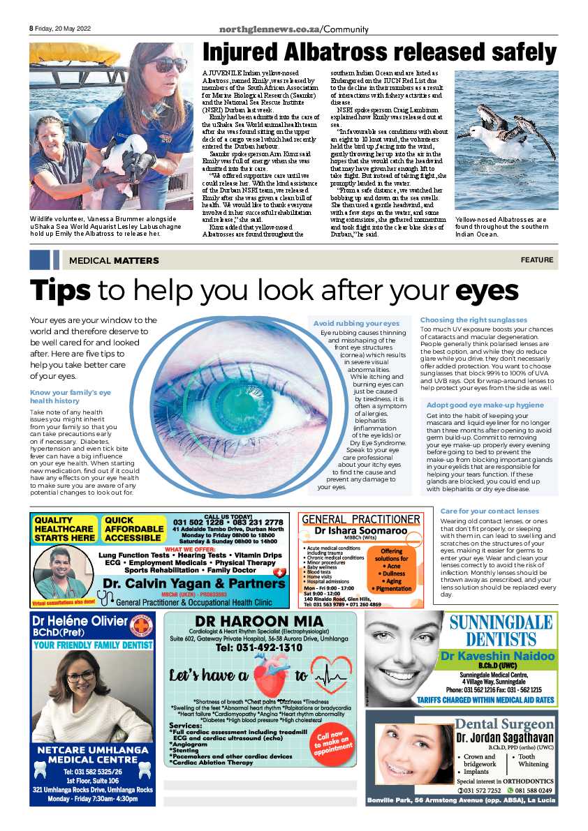 Northglen News 20 May 2022 page 8