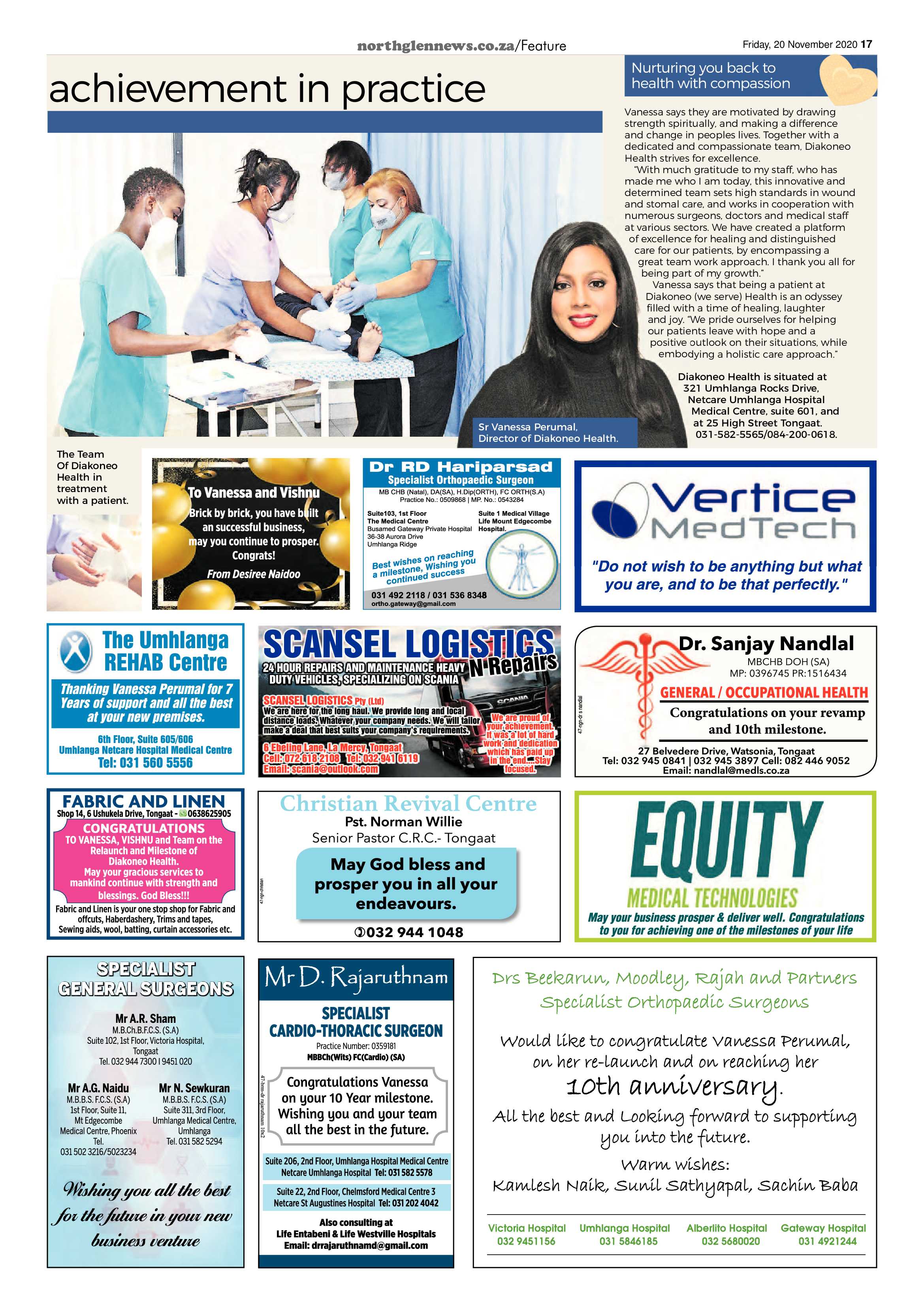 Northglen News 20 November 2020 page 17