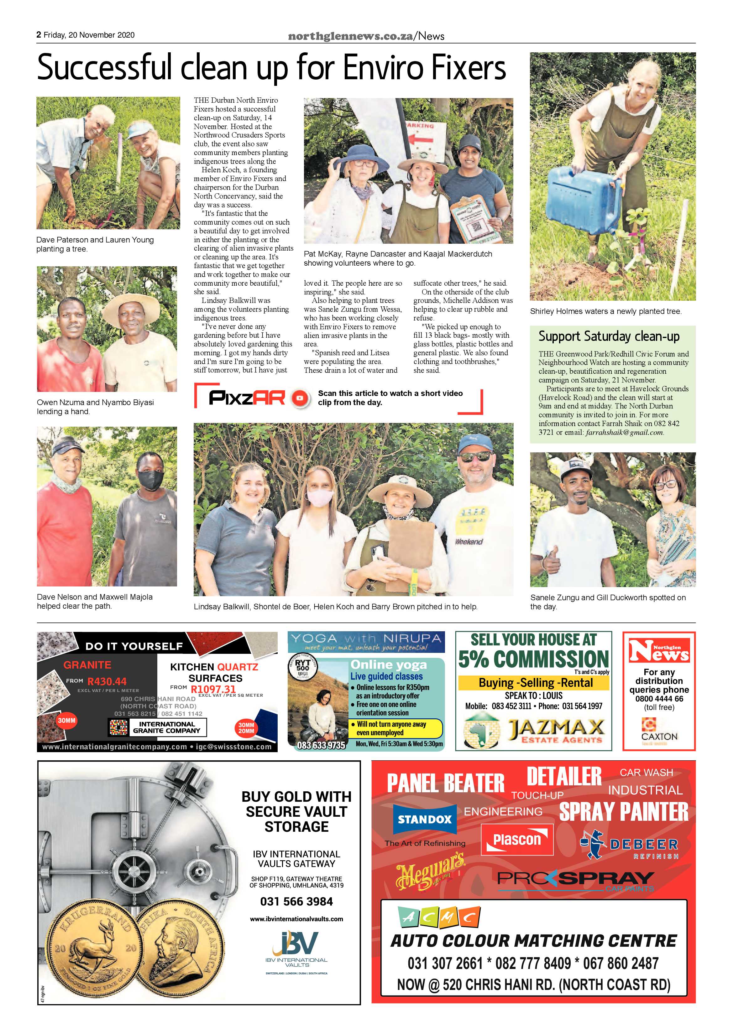 Northglen News 20 November 2020 page 2
