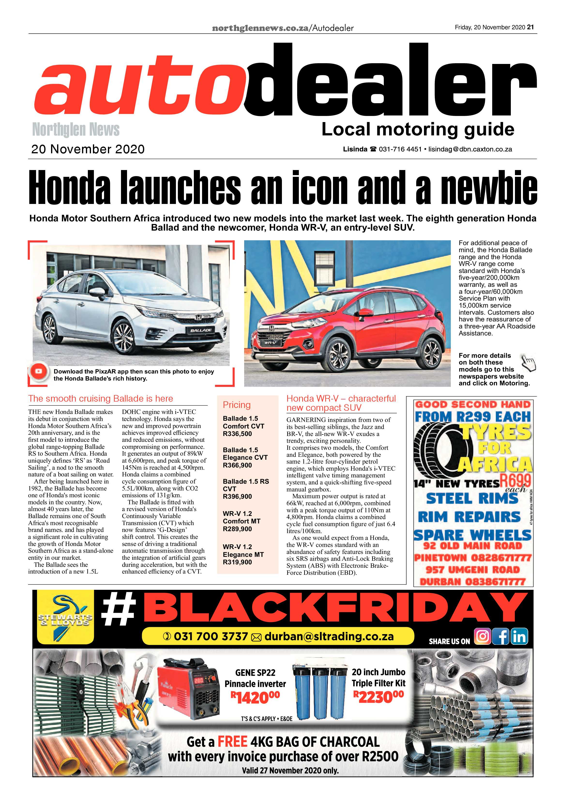 Northglen News 20 November 2020 page 21