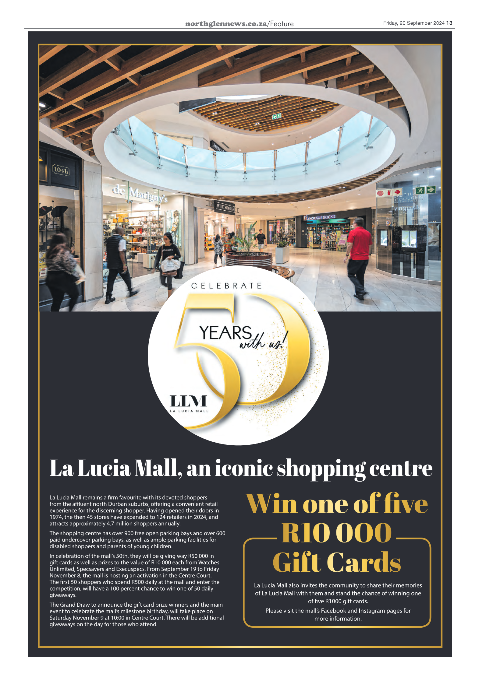 Northglen News 20 September 2024 page 13