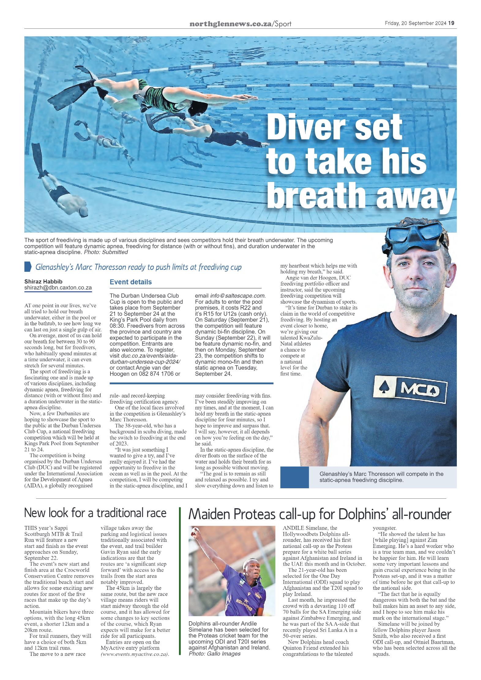 Northglen News 20 September 2024 page 19