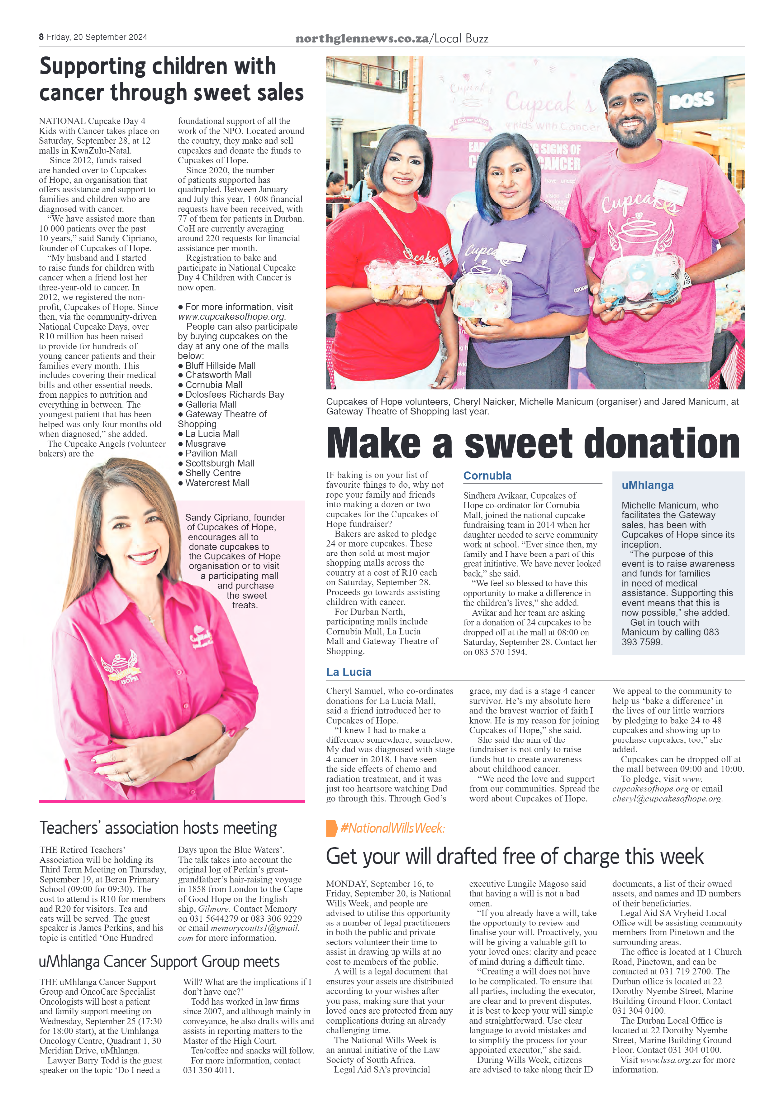 Northglen News 20 September 2024 page 8
